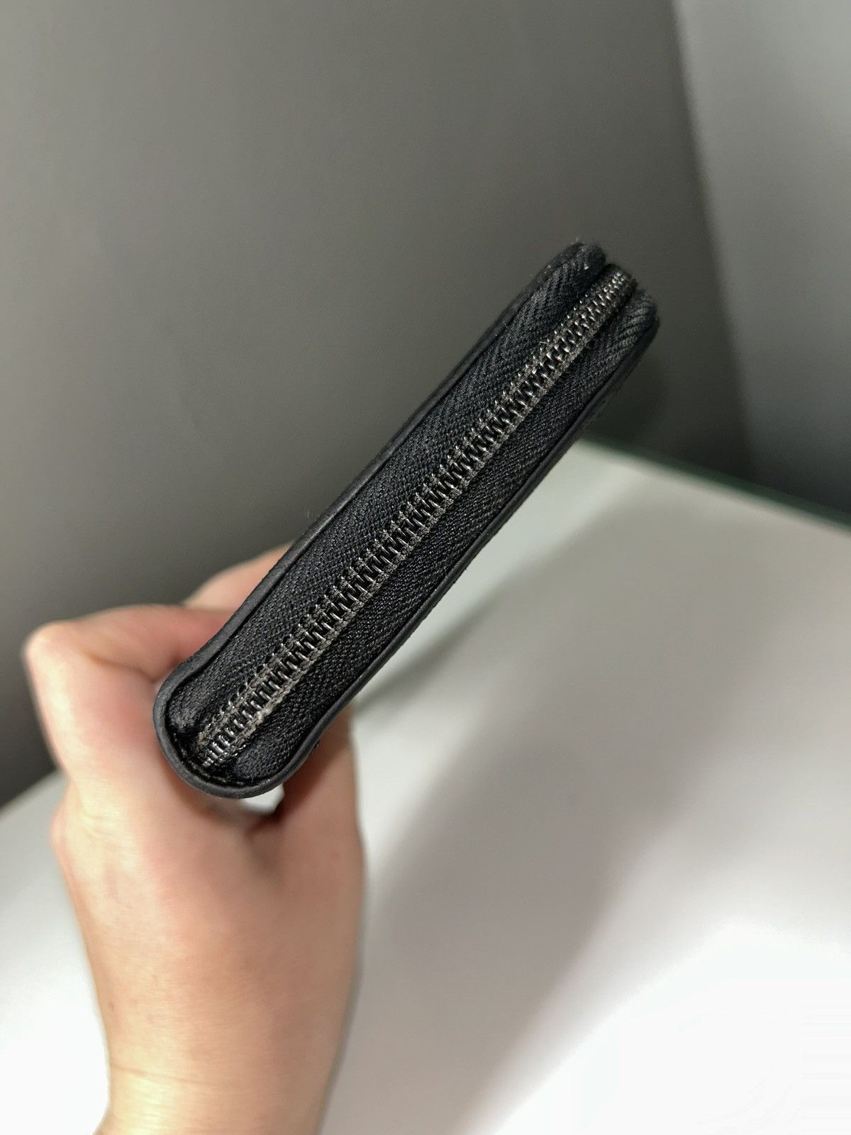 Prada Vintage Prada Nylon Black Zippy Wallet Size ONE SIZE - 14 Thumbnail