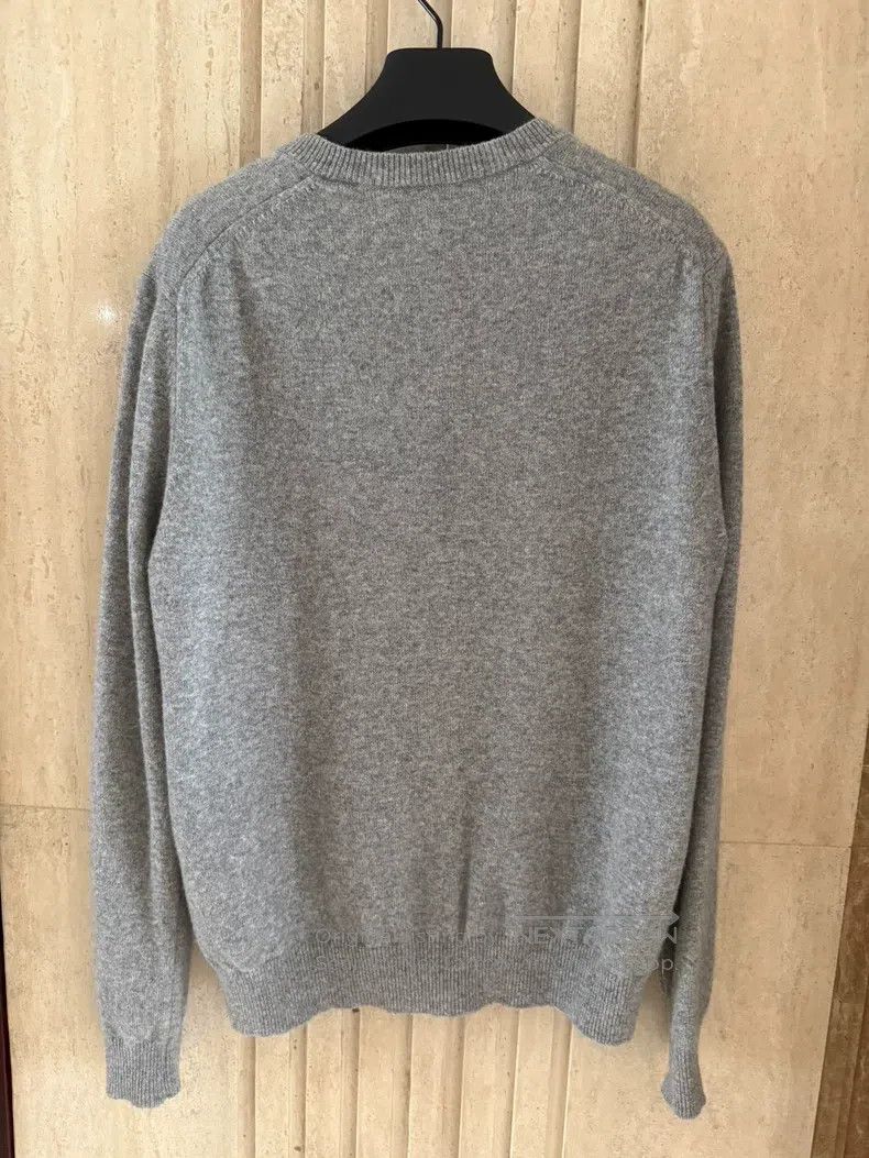 Comme des Garcons Comme Des Garcons Gray Wool Cardigan, L size, Classic Whit Size L / US 10 / IT 46 - 3 Thumbnail