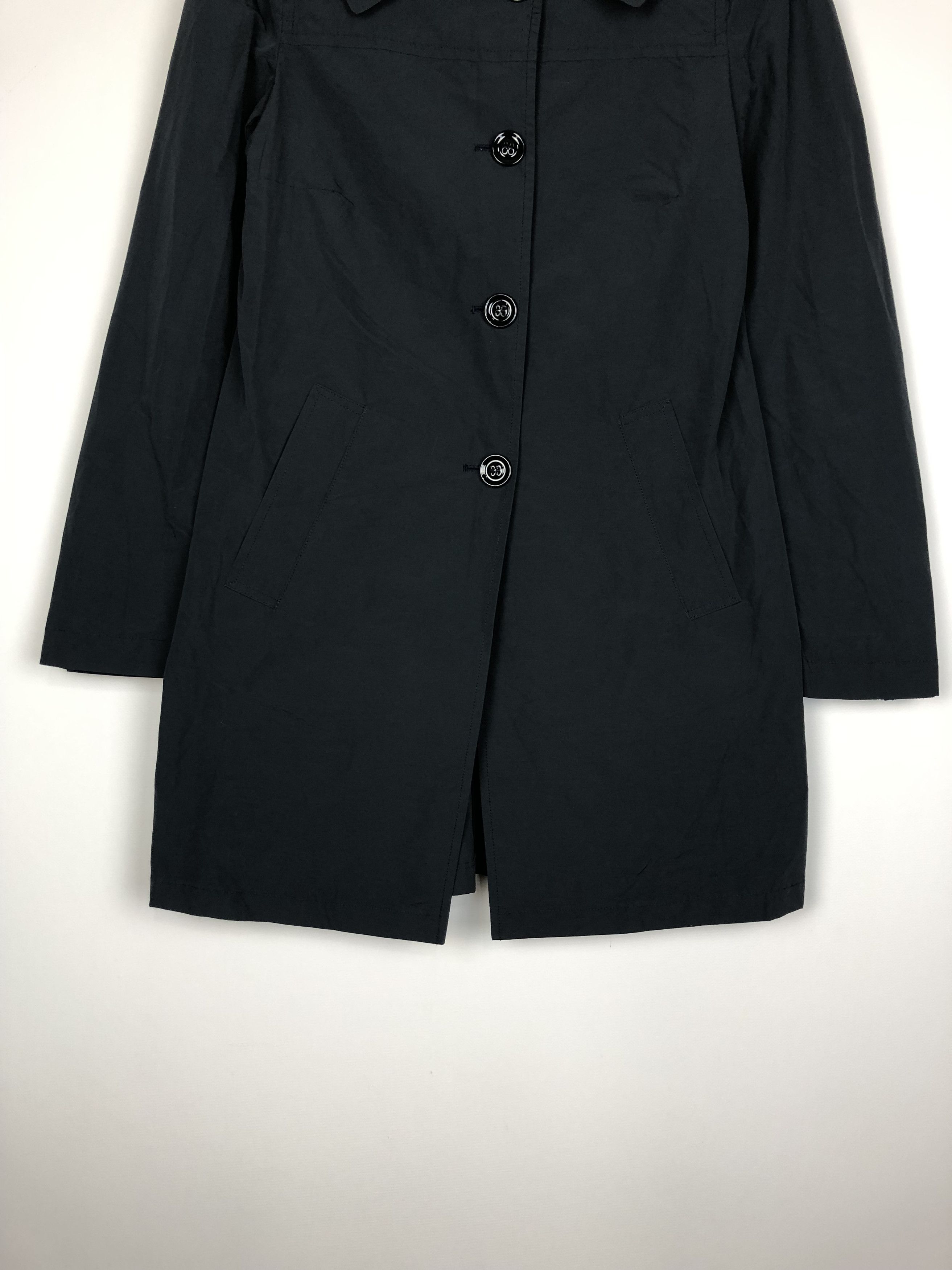 Other Stefania Rinaldi Trench Coat Jacket Blue size 42 Size M / US 6-8 / IT 42-44 - 3 Thumbnail