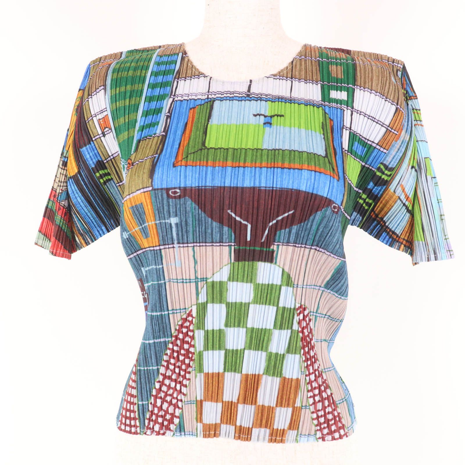Issey Miyake Issey Miyake PLEATS PLEASE PLEATS PLEASE T-shirt Polyester T-shirt Others T-Shirts PP14-JK142 DUTY FREE for USA Size ONE SIZE - 1 Thumbnail