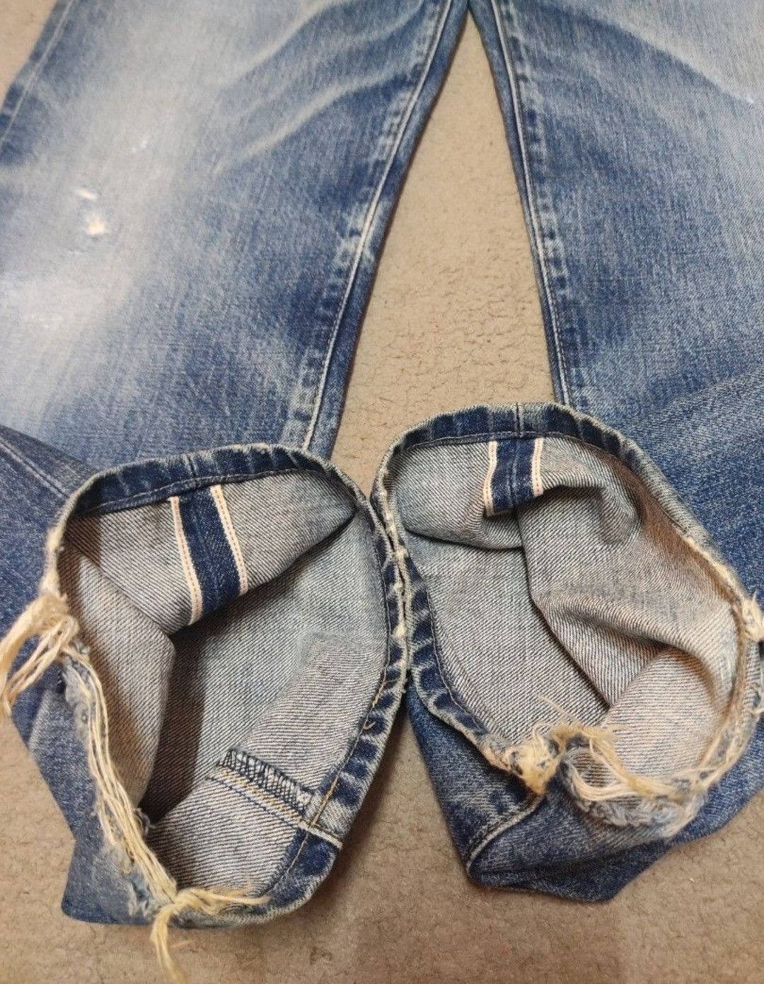 Levi's Vintage Clothing Vintage Levis 702 distressed buckle back Jeans Size US 32 / EU 48 - 8 Thumbnail
