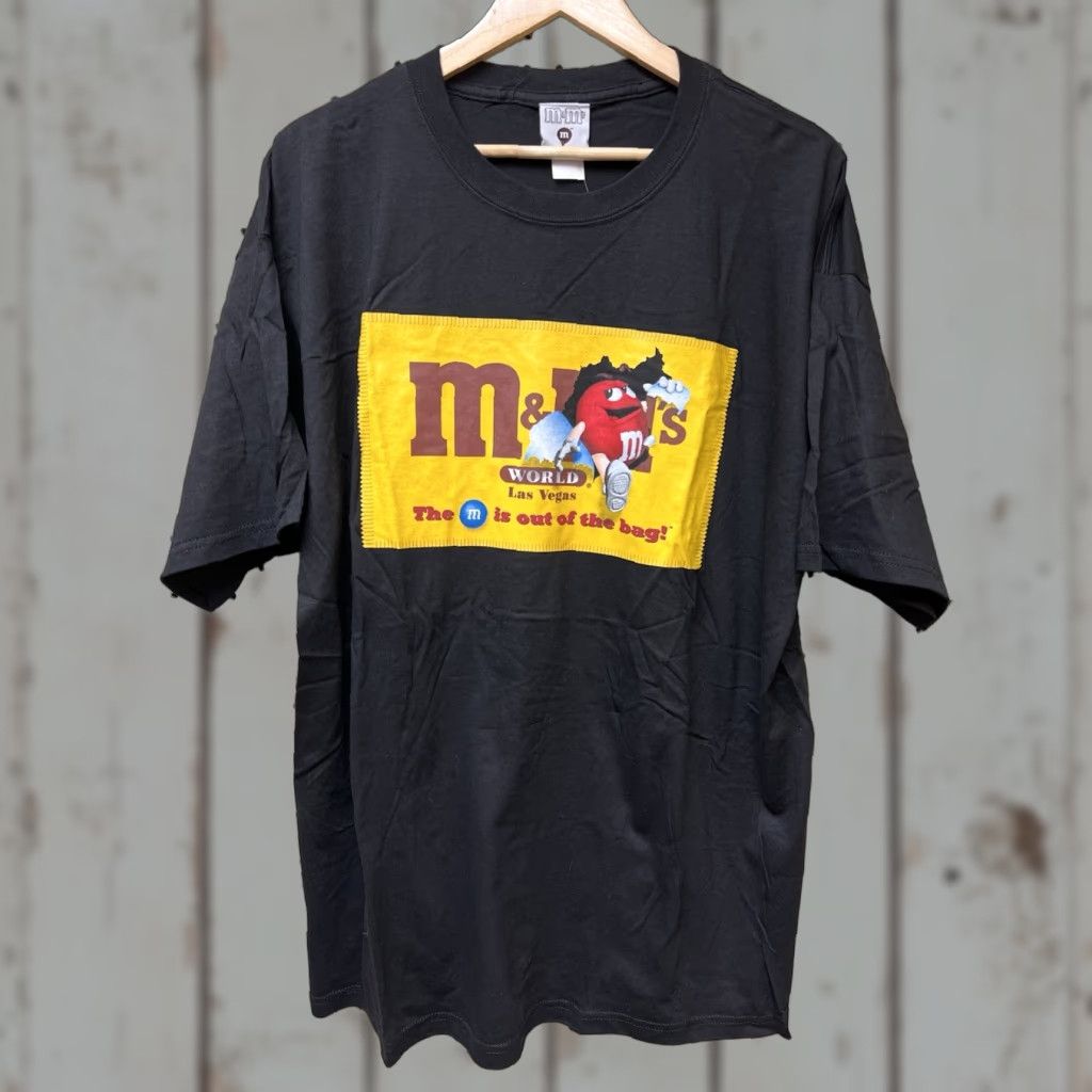 Vintage VINTAGE M&M’s World Las Vegas Mens Black T Shirt 2XL The M is out of The Bag Shirt 2XL Mens Black M&M’s Graphic Tee Candy 1990s? Size US XXL / EU 58 / 5 - 1 Thumbnail