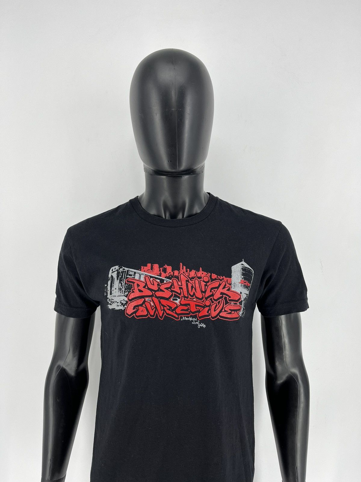 Band Tees Vintage Y2K Bushwick Collective Graphic Print Tshirt Size US S / EU 44-46 / 1 - 1 Thumbnail