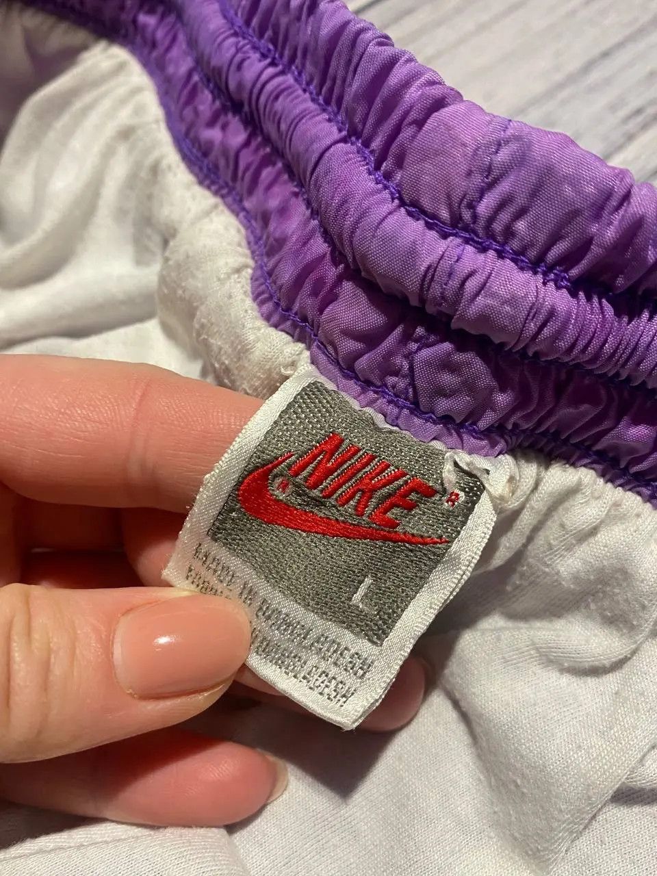 Nike Vintage Nike Track Pants 80s Nylon Y2K Stripedv Size US 34 / EU 50 - 5 Thumbnail