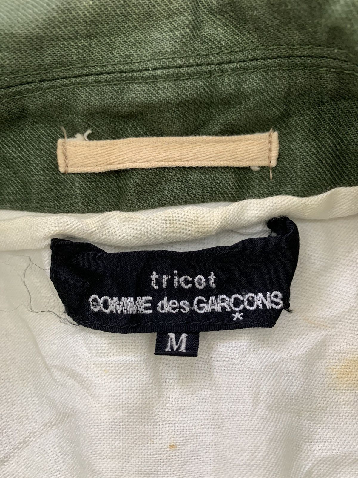 Comme des Garcons Vtg AD2001 Tricot Comme des Garcons Double Breast Coat Jkt Size US M / EU 48-50 / 2 - 13 Thumbnail