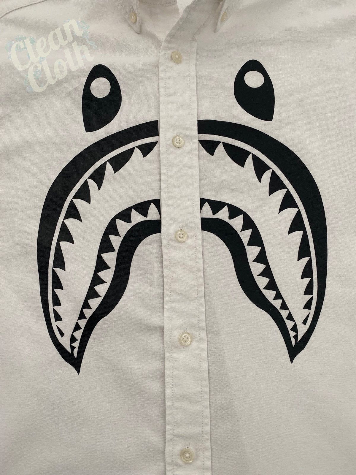 Bape Shark BD Shirt Size US L / EU 52-54 / 3 - 3 Thumbnail