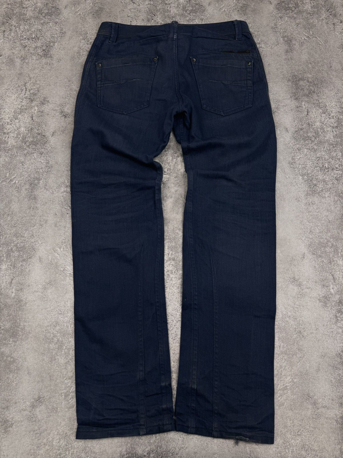 Diesel Diesel Men Vintage Darron Slim Tapered Dark Blue Size W31 Size US 31 - 1 Thumbnail