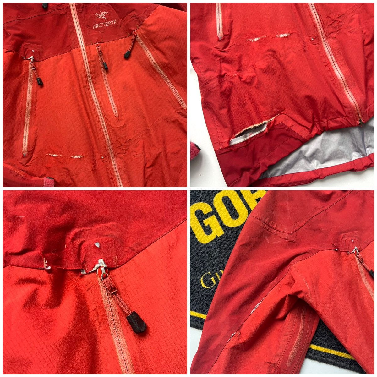 Arc'teryx 🔥Vintage 2004 Arcteryx Theta SV Sangria Red Gore-Tex Jacket Size US XL / EU 56 / 4 - 8 Thumbnail