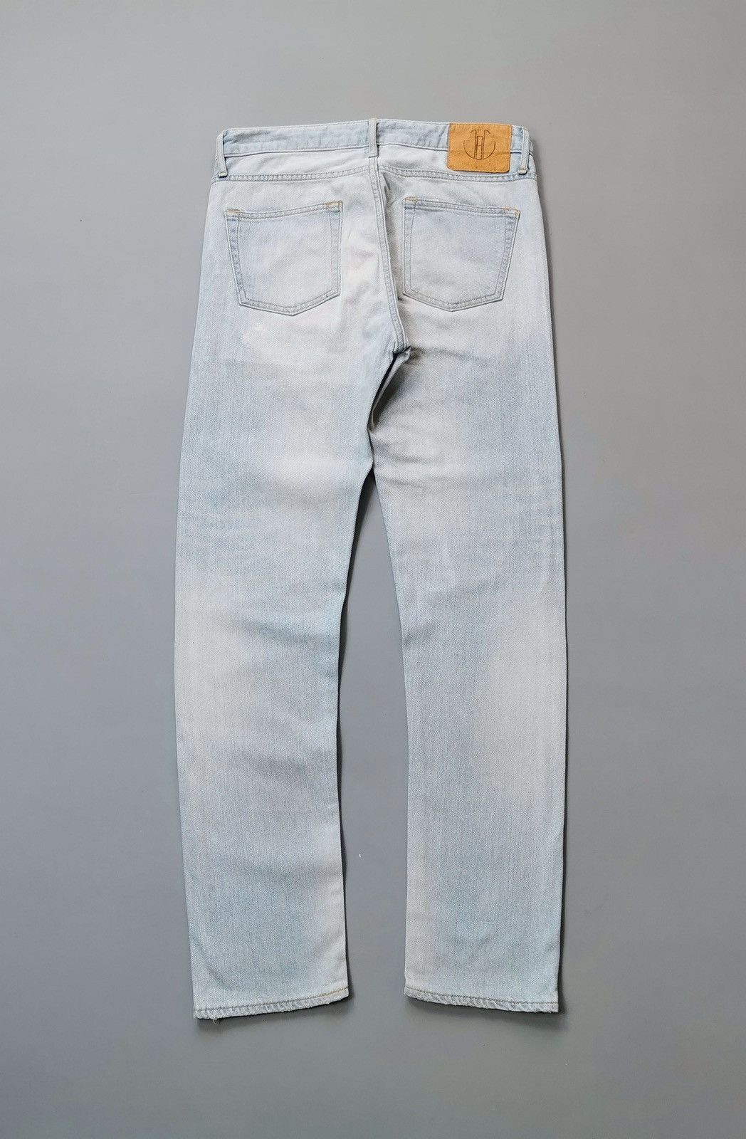 Pure Blue Japan Avila Beach Japan Blue Distressed Reworked Skinny Jeans Size US 30 / EU 46 - 8 Thumbnail