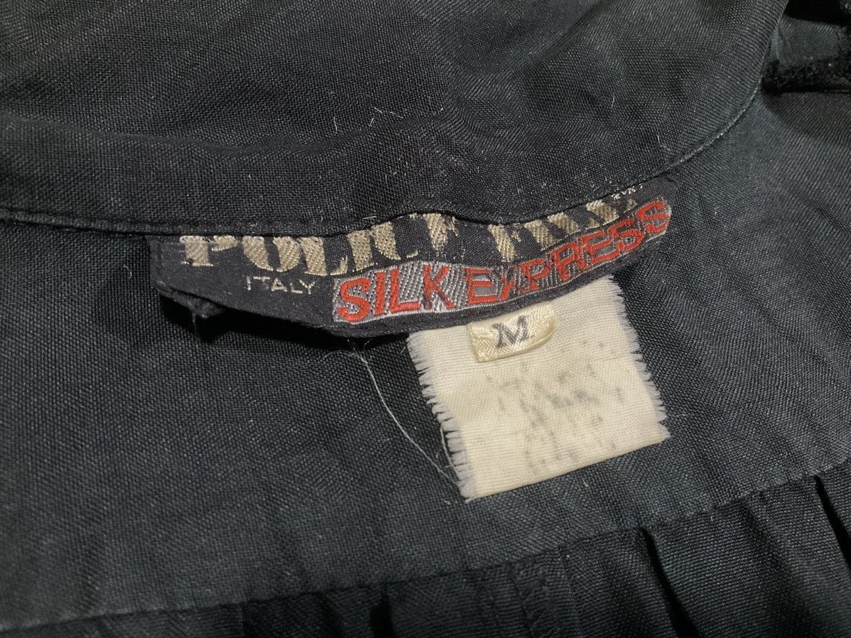 Japanese Brand × Vintage 🔥Vintage Police File Italy Silk Batwing Shirt Oversized Size US XL / EU 56 / 4 - 7 Thumbnail