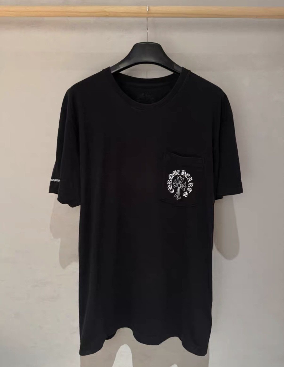 Chrome Hearts Chrome Hearts Sanskrit Cross Subtle Print Short Sleeve Tee Size US L / EU 52-54 / 3 - 2 Thumbnail