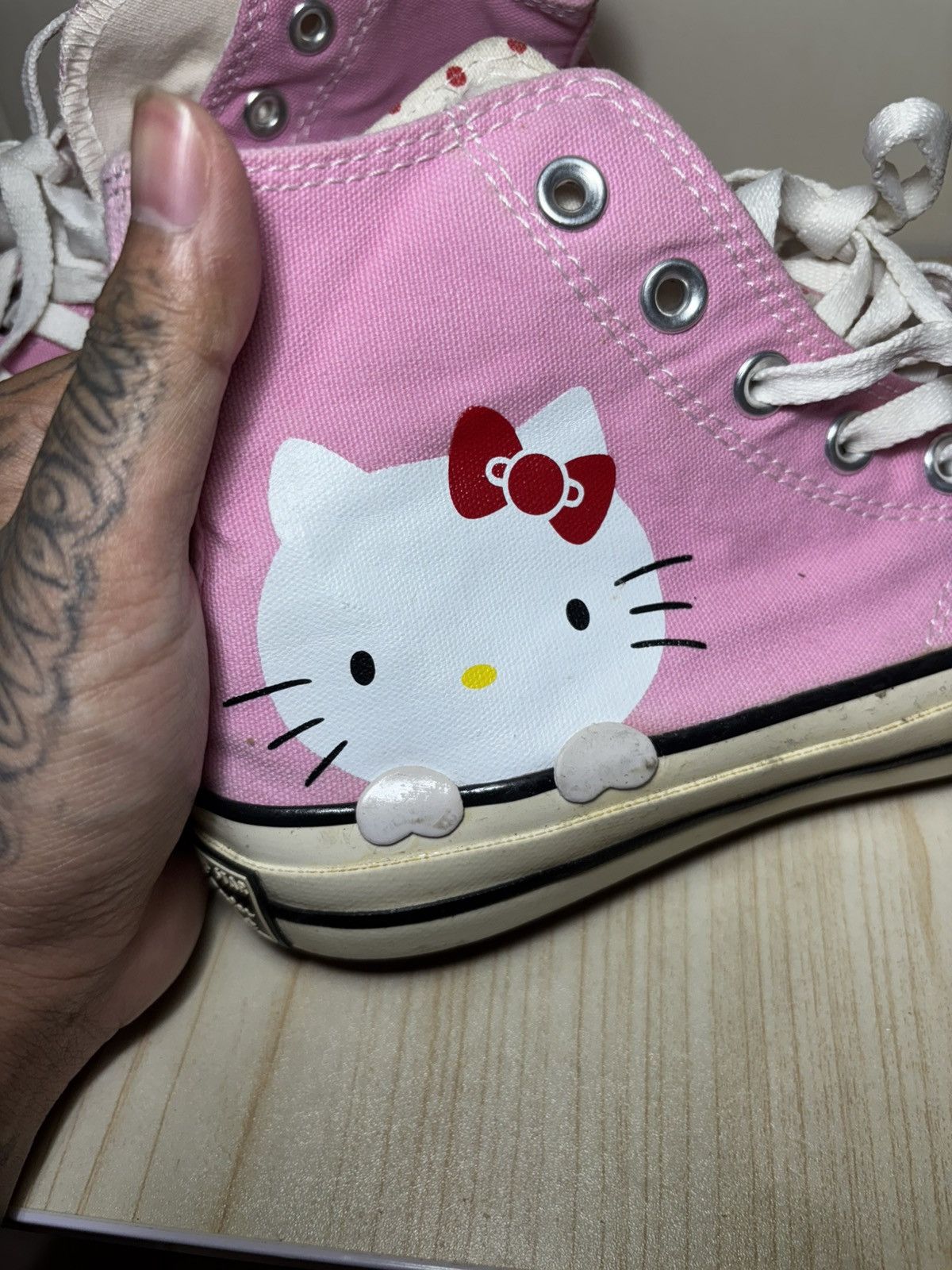 Converse CONVERSE CHUCK TAYLOR HELLO KITTY ALL STAR size6.5/ 37cm Size US 6.5 / IT 36.5 - 9 Thumbnail