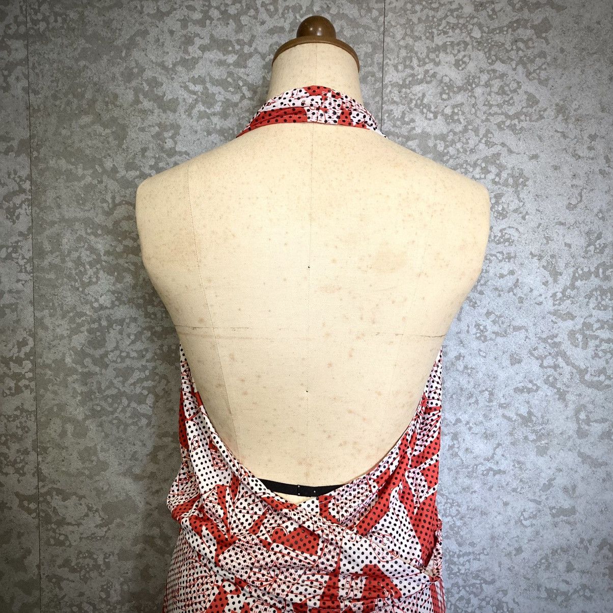 Japanese Brand 2000s Pop-Art Halter Archive Dress One-of-One Size ONE SIZE - 7 Thumbnail