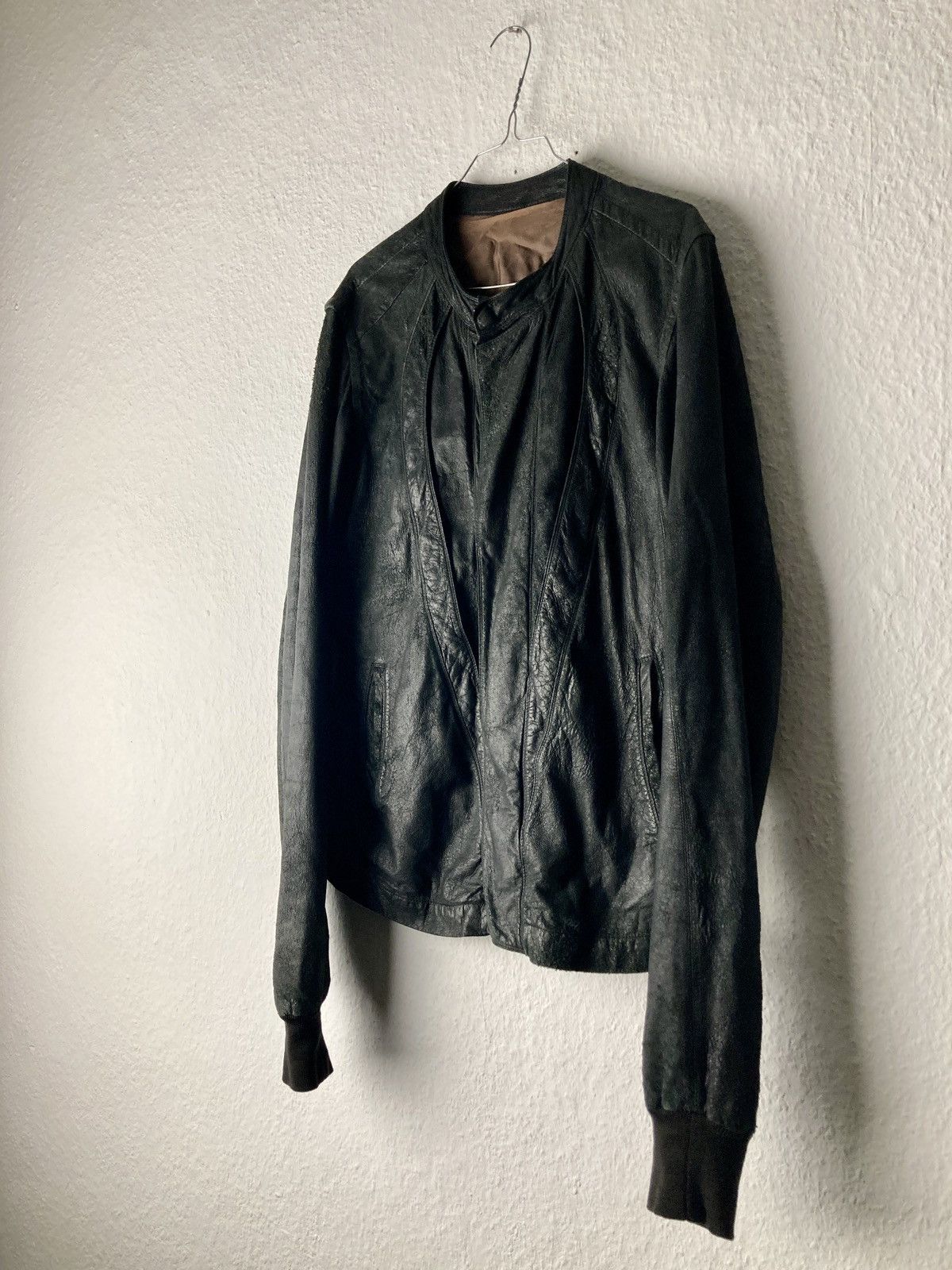 Rick Owens F/W 04 "QUEEN" Blistered Lamb Leather Jacket Rick Owens M Size US M / EU 48-50 / 2 - 2 Thumbnail