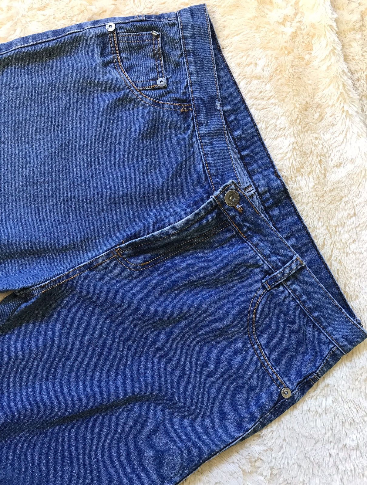 Apple × Japanese Brand AAPLCLOUR Denim Jeans Apple Size US 38 / EU 54 - 2 Thumbnail