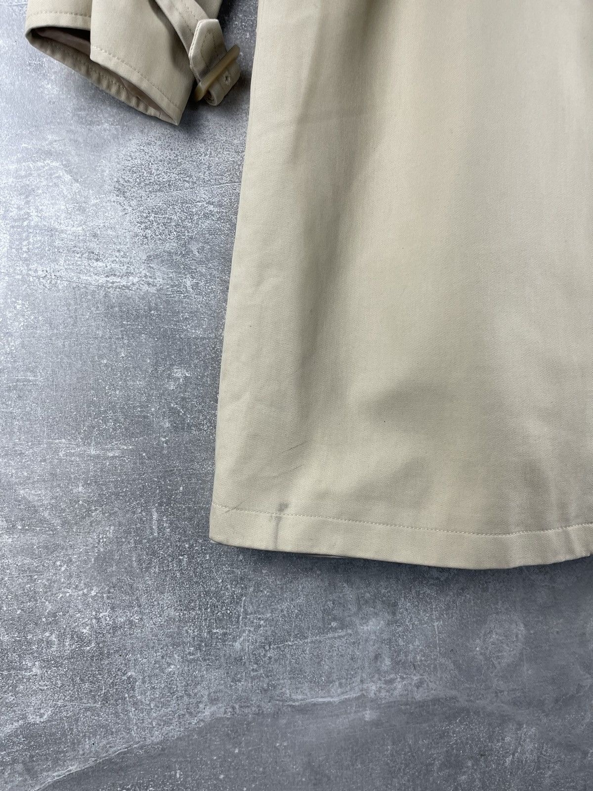 A.P.C. A.P.C. Classic Cotton Trench Coat Beige Double Breasted Size S / US 4 / IT 40 - 11 Thumbnail