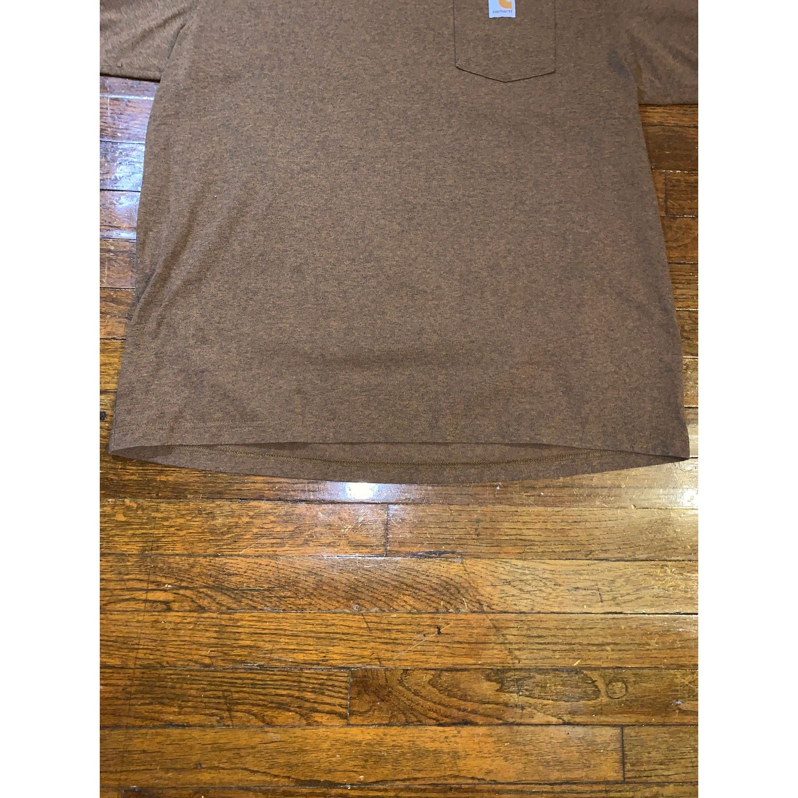Carhartt Carhartt Pocket T-Shirt Mens XL Brown Loose Fit Workwear Tee Size US XL / EU 56 / 4 - 2 Thumbnail