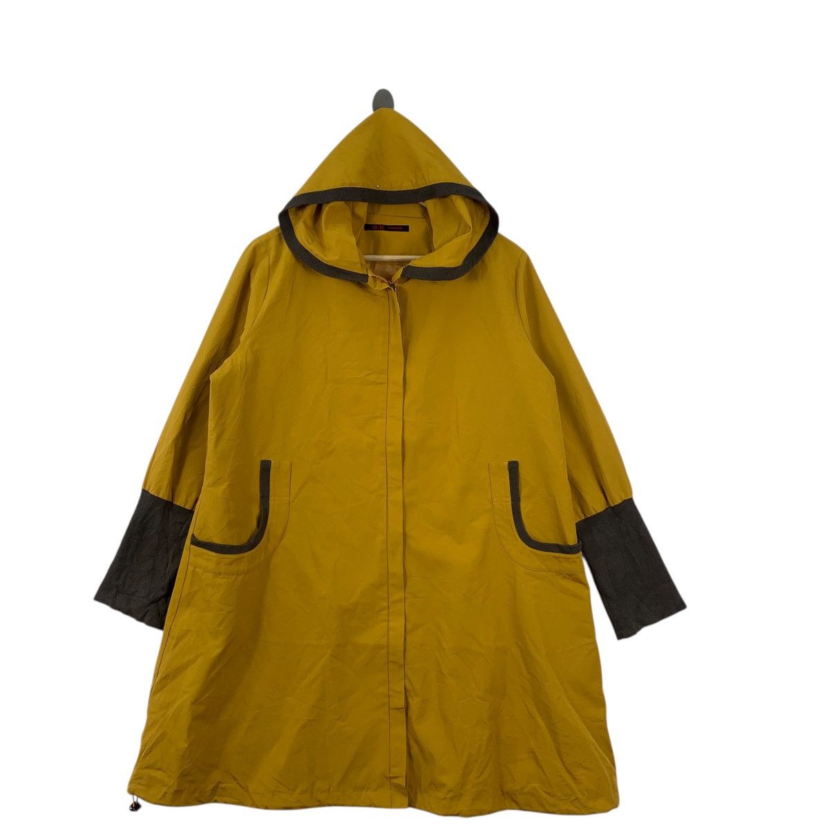 Takeo Kikuchi TAKEO KIKUCHI JAPAN Outdoor Yellow Long Jacket Hoodie Size XXL / US 16-18 / IT 52-54 - 4 Thumbnail