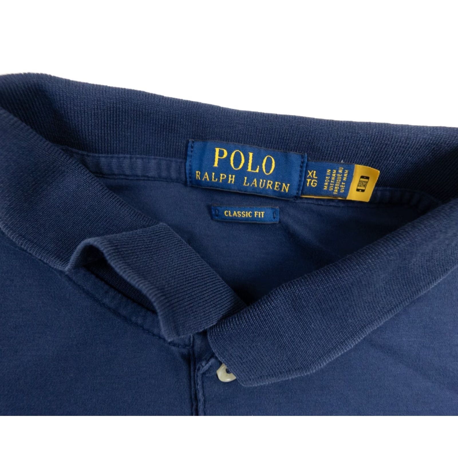 Polo Ralph Lauren VINTAGE Polo Ralph Lauren Shirt Mens XL Blue Classic Fit Short Sleeve Polo with Pony Logo Size US XL / EU 56 / 4 - 5 Thumbnail