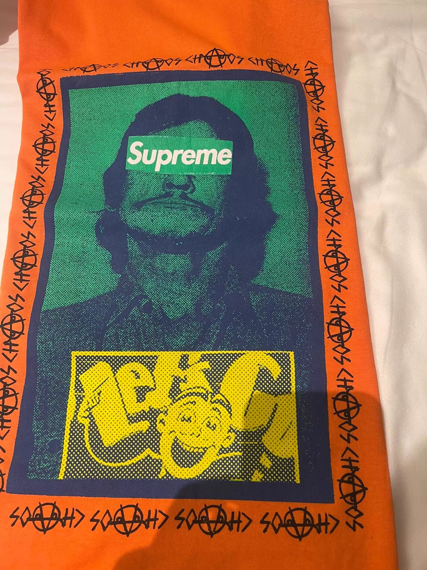 Supreme Supreme Bronson Box Logo Cyclops Orange M SS Size US M / EU 48-50 / 2 - 1 Thumbnail
