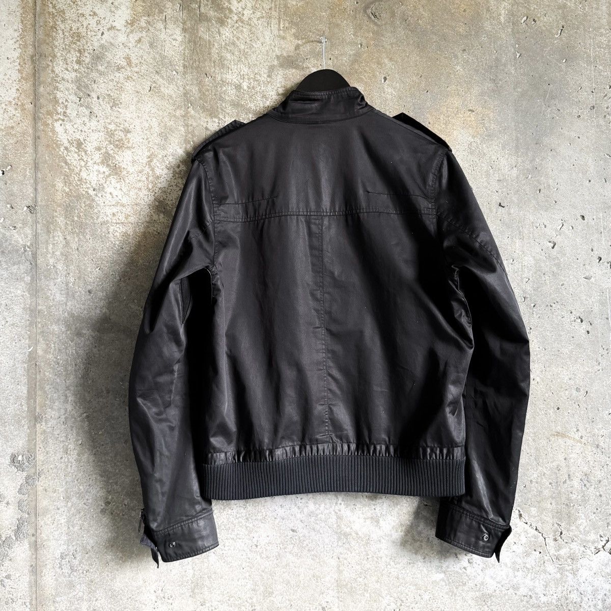Dior × Hedi Slimane Dior By Hedi Slimane SS05 Waxed Utility Officer Jacket Sz 52 Size US L / EU 52-54 / 3 - 3 Thumbnail