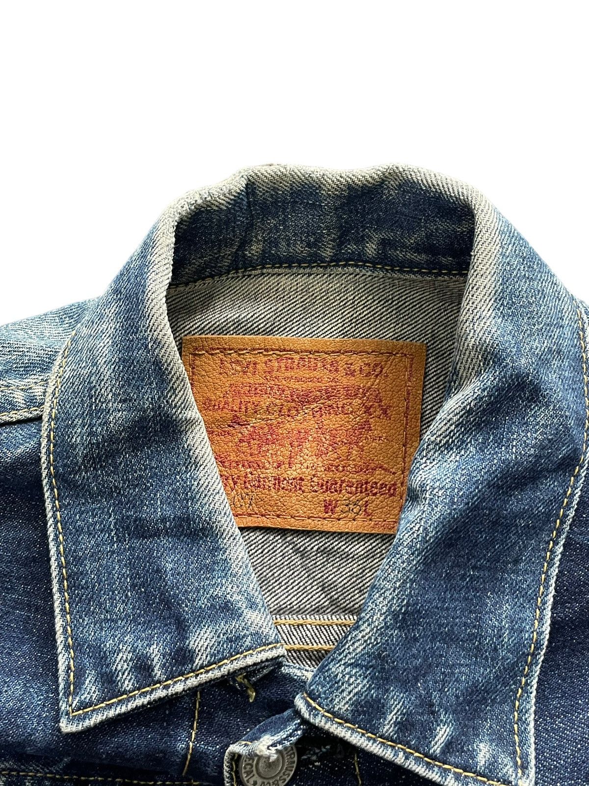Levi's Vintage 1999 Levis 507XX E Selvedge Denim Jacket Size US S / EU 44-46 / 1 - 4 Thumbnail