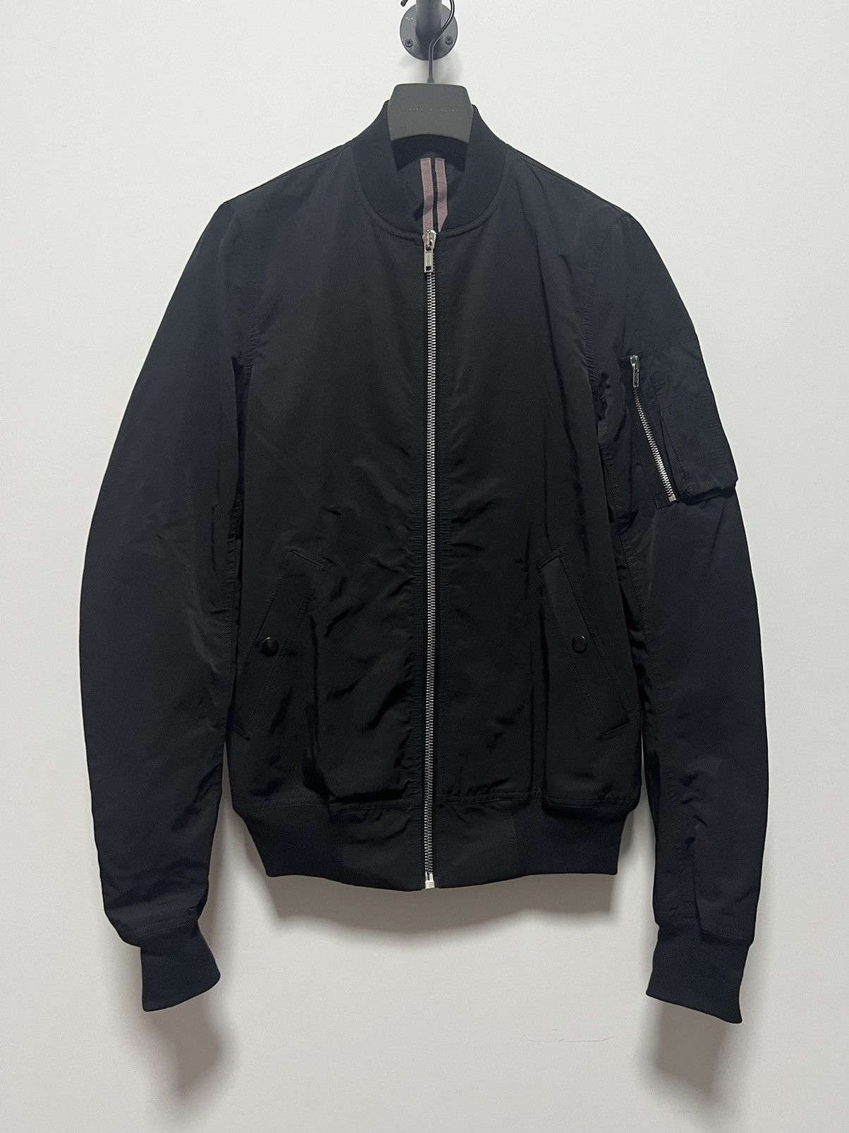 Rick Owens × Rick Owens Drkshdw Rick owens flight bomber jacket | Grailed