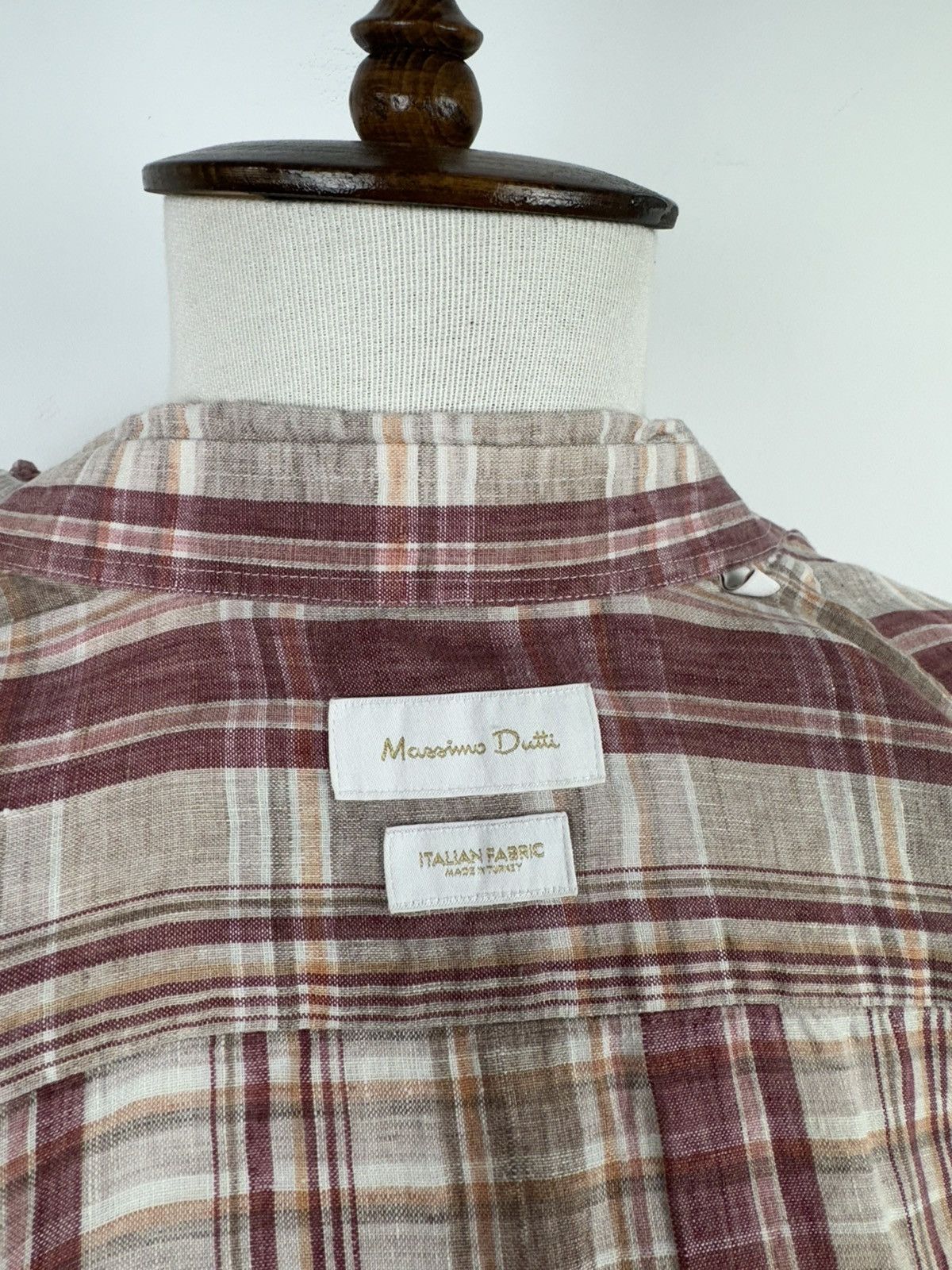 Massimo Dutti Massimo Dutti Linen Long Sleeve Button Down shirt size M Size US M / EU 48-50 / 2 - 7 Thumbnail