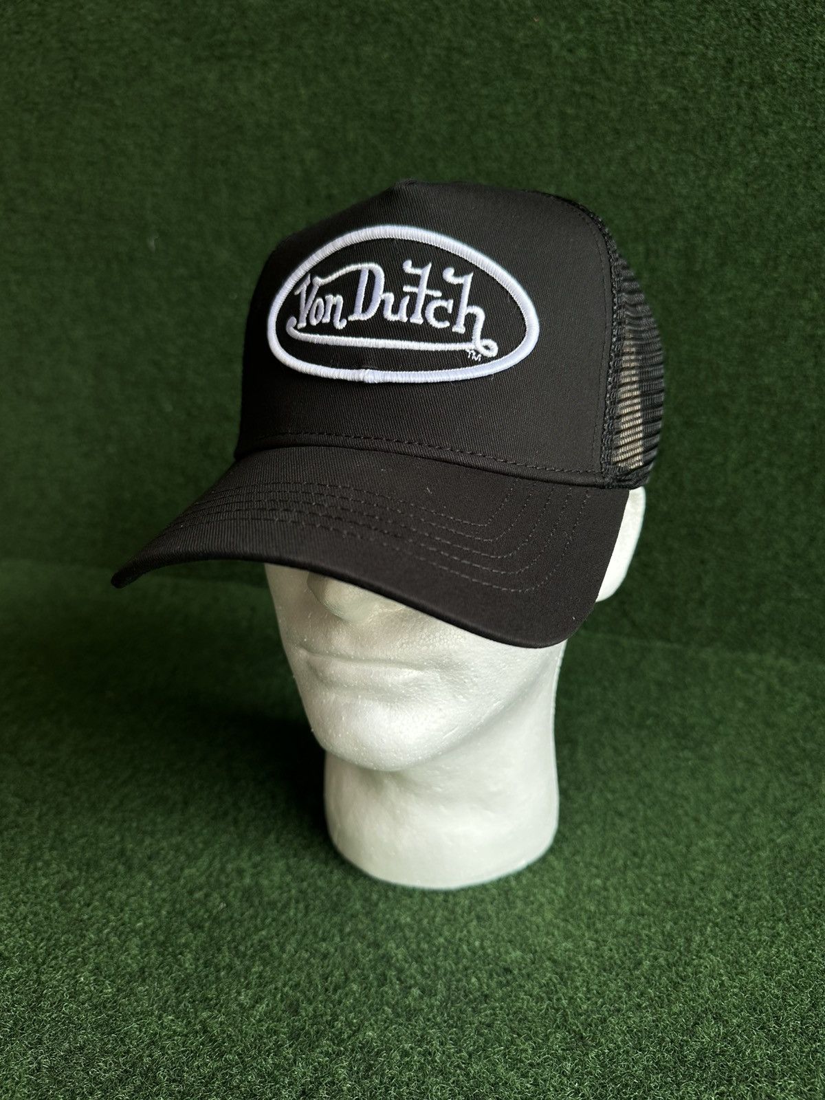Von Dutch Von Dutch Classic Black Trucker Hat Size ONE SIZE - 1 Thumbnail