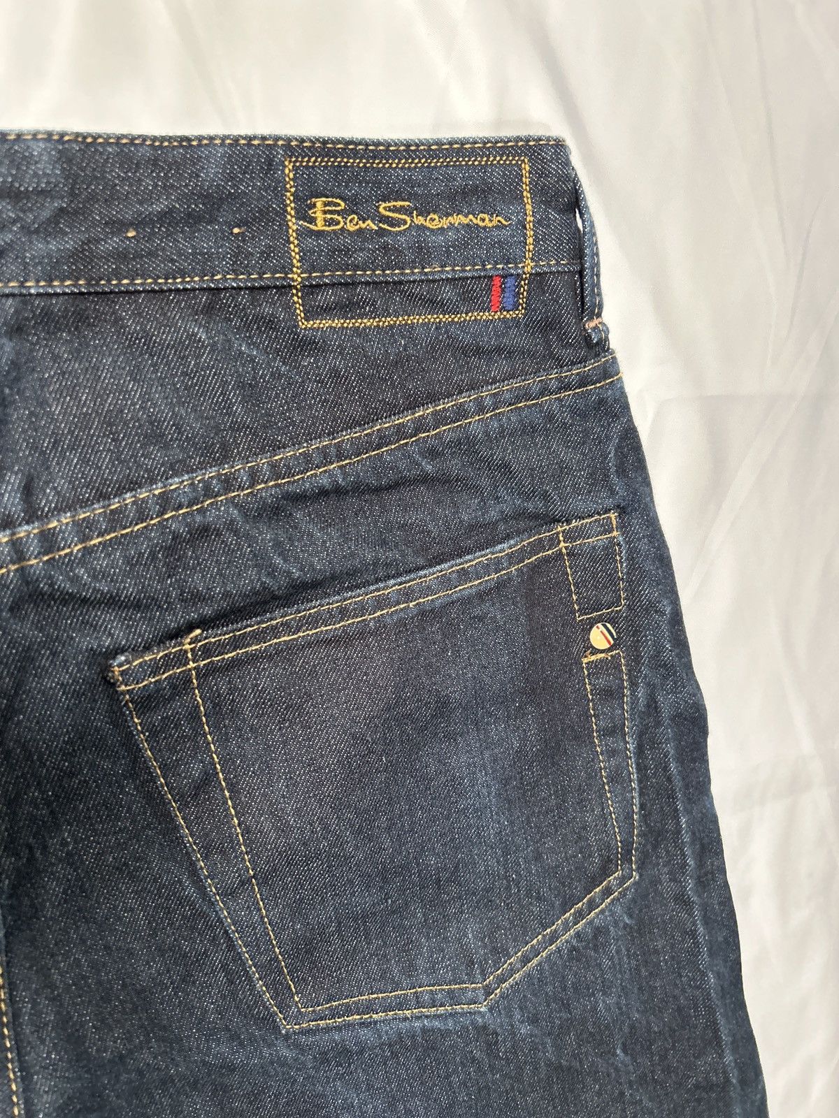 Ben Sherman Navy Denim Jeans Size US 32 / EU 48 - 3 Thumbnail
