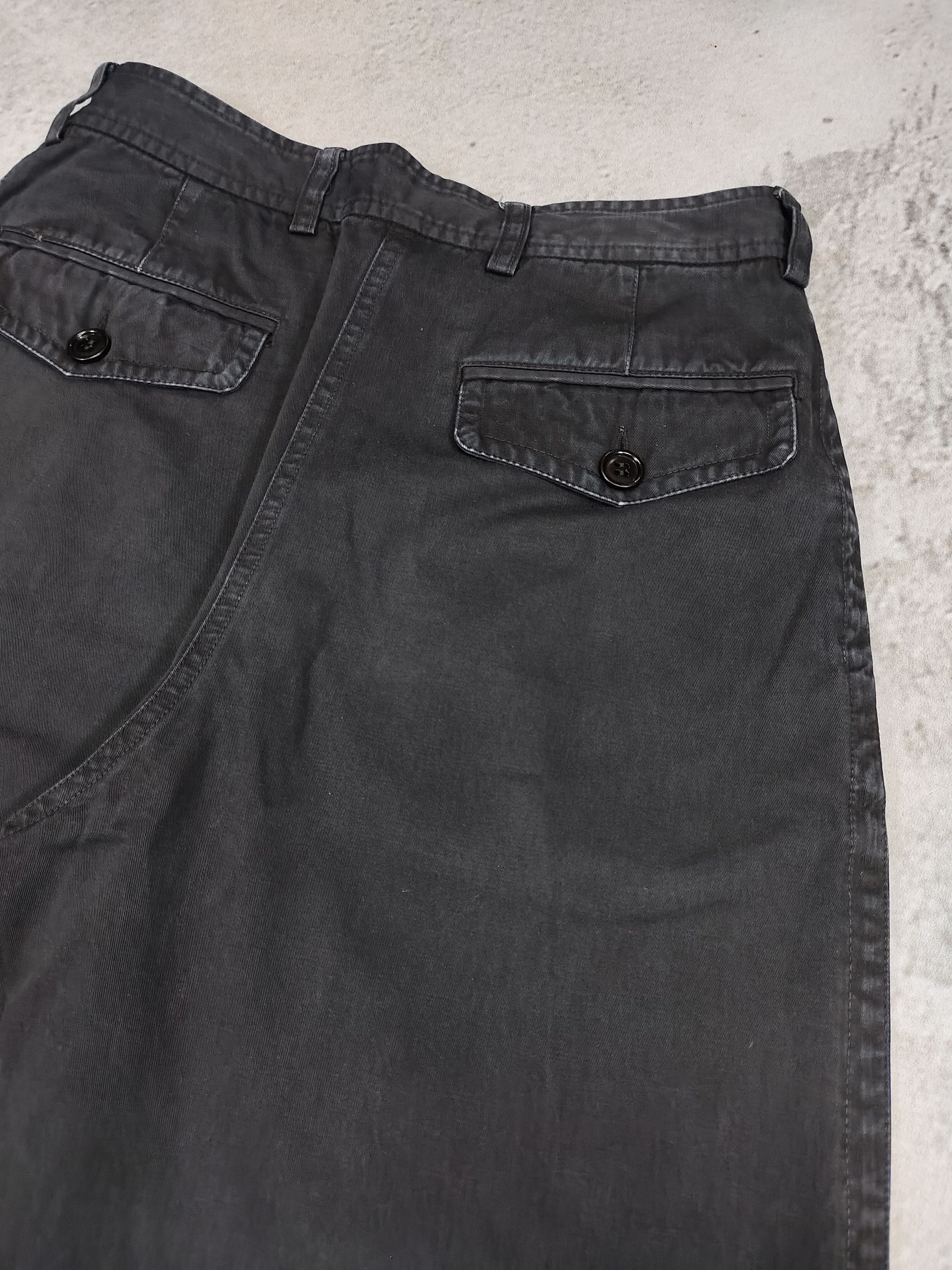 Dries Van Noten 2000s Dries Van Noten- Artisan Belgian Cropped Trousers Size 28" / US 6 / IT 42 - 8 Thumbnail