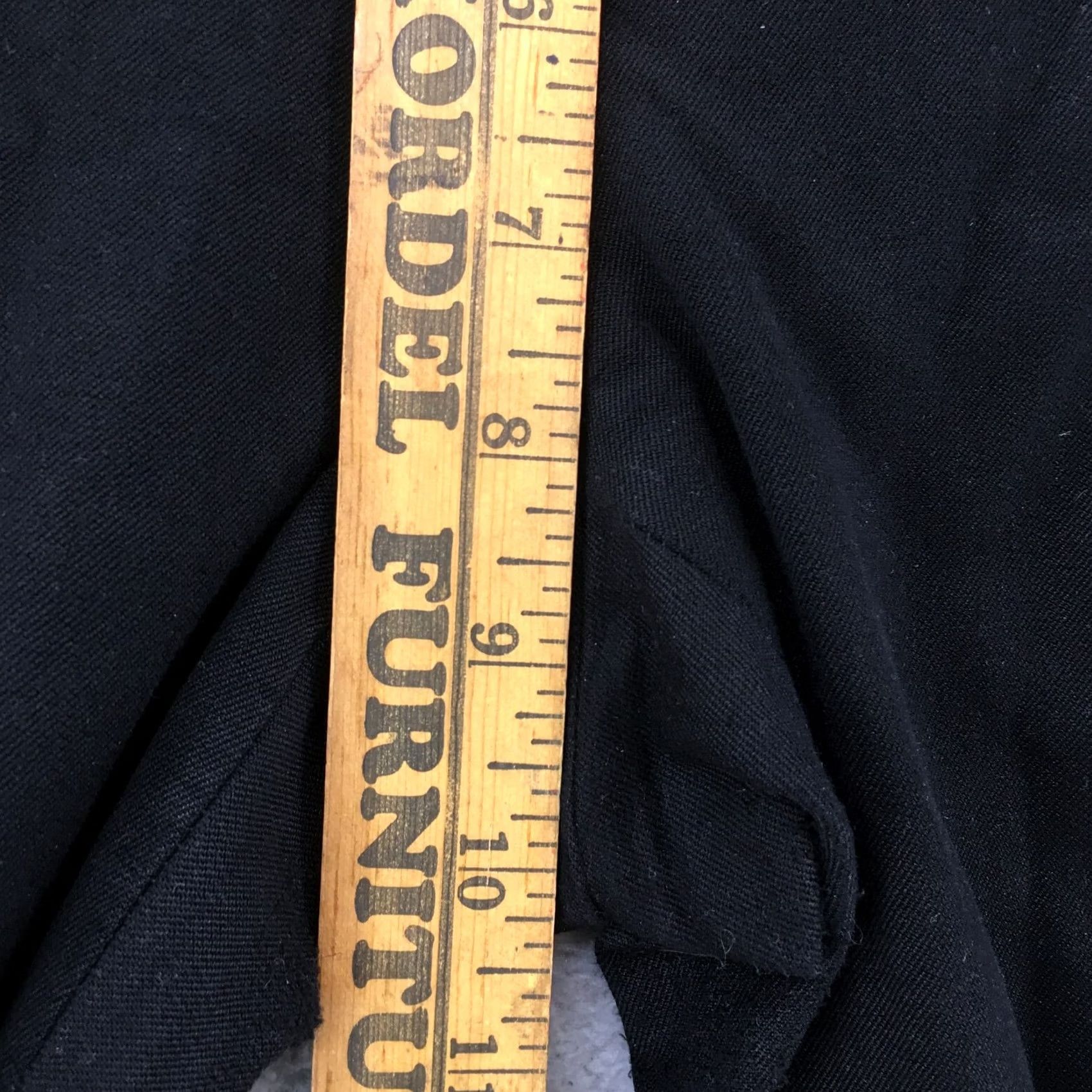 Banana Republic Banana Republic Sloan Ankle Pants Womens 6 Black Flat Front Zip Fly Stretch Pockets Casual Regular Rise Mens Girls Size 28" / US 6 / IT 42 - 5 Thumbnail