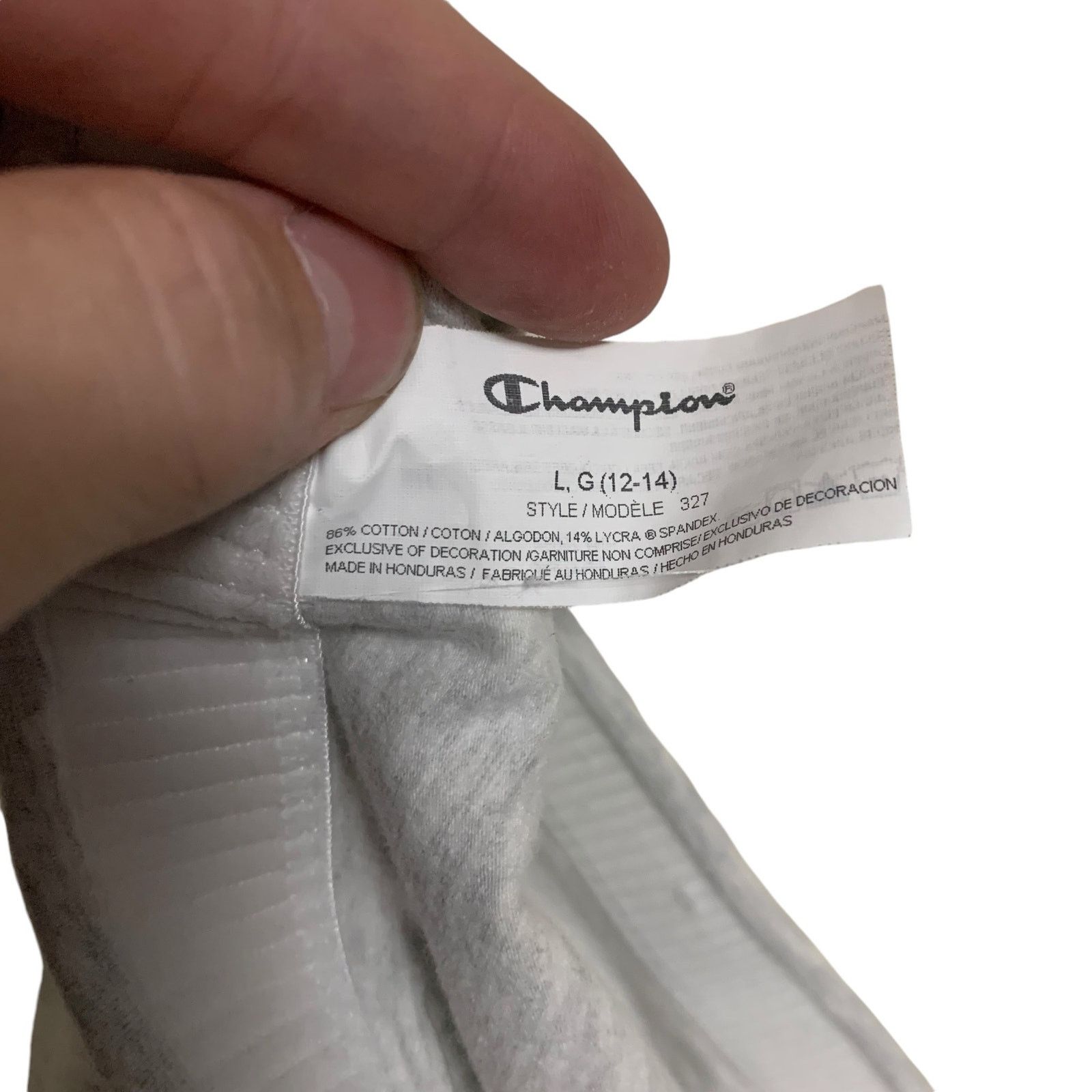 Champion Vintage Champion Long Biker Shorts Girls Size L (12-14) Size 28" / US 6 / IT 42 - 4 Thumbnail
