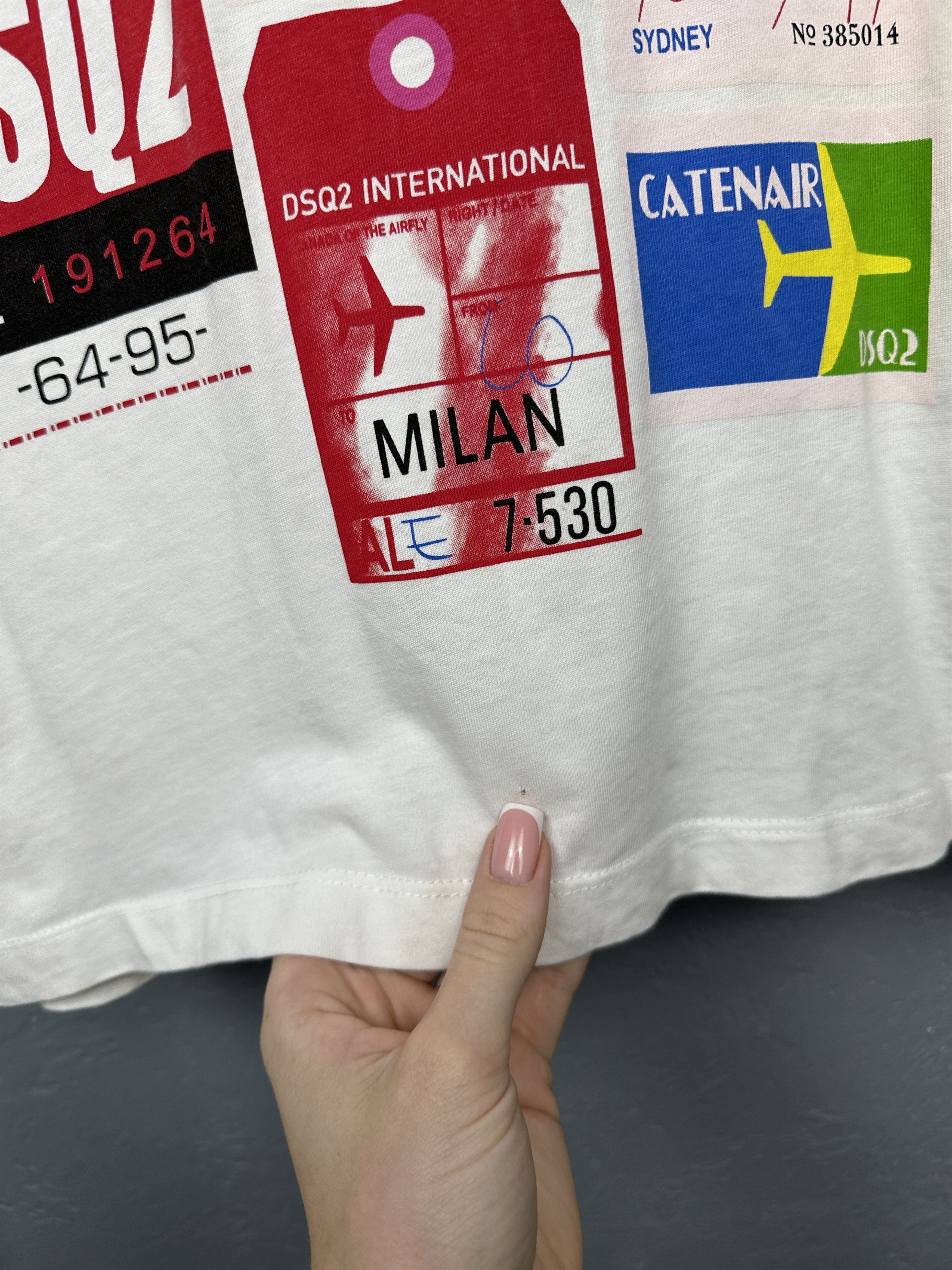 Dsquared2 Dsquared2 Mens T-Shirt Size US M / EU 48-50 / 2 - 4 Thumbnail