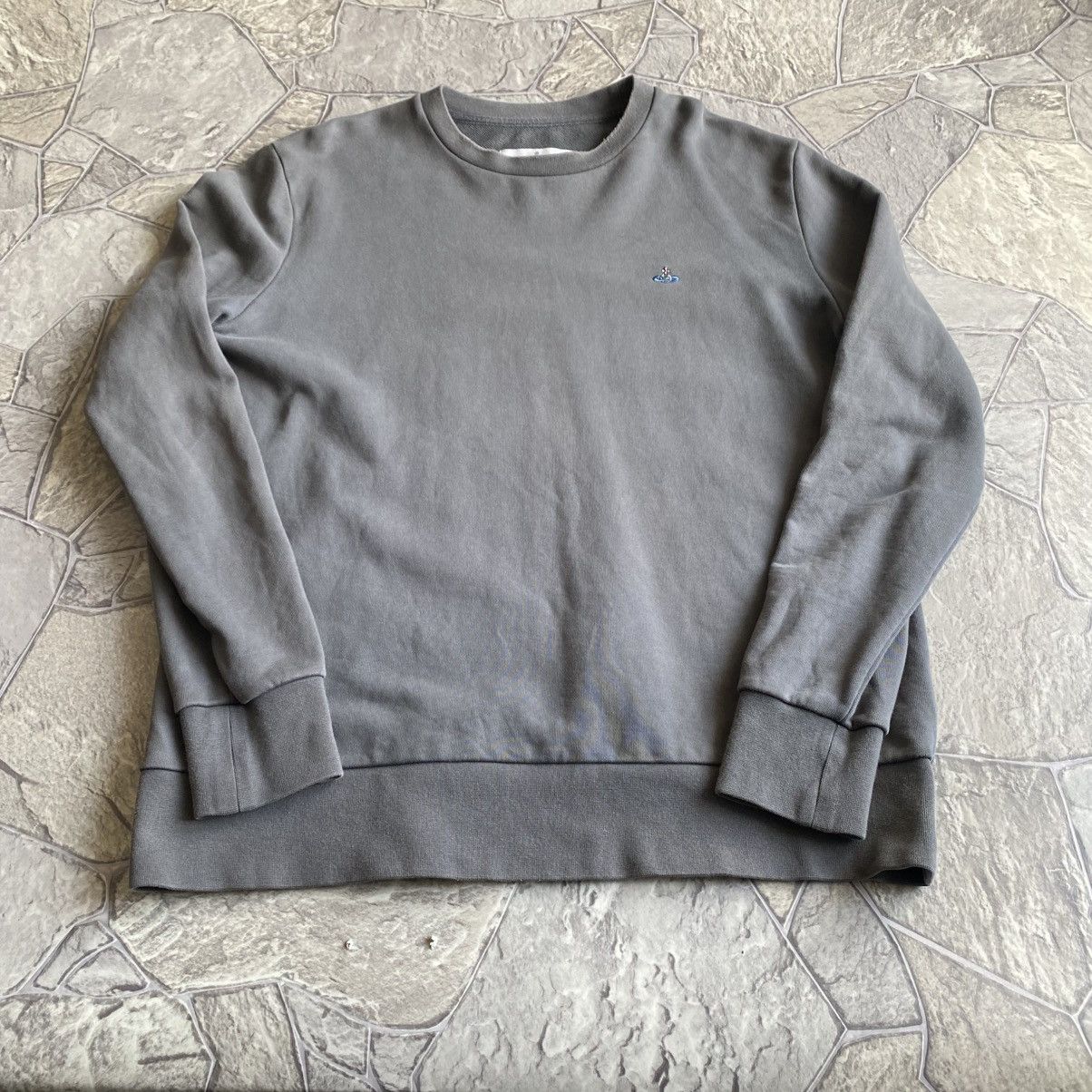 Vivienne Westwood Vivienne Westwood Orb Logo Sweatshirt Grey Size M Size US M / EU 48-50 / 2 - 4 Thumbnail