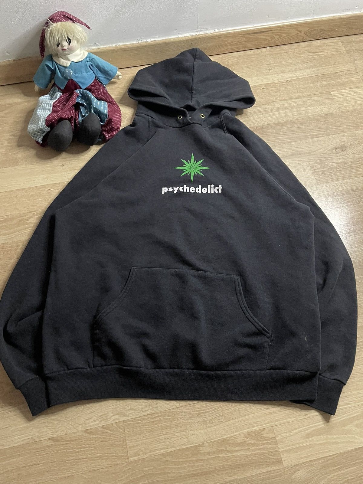 Vintage vintage screen stars psychedelict hoodie 90s boxy Size US L / EU 52-54 / 3 - 1 Thumbnail