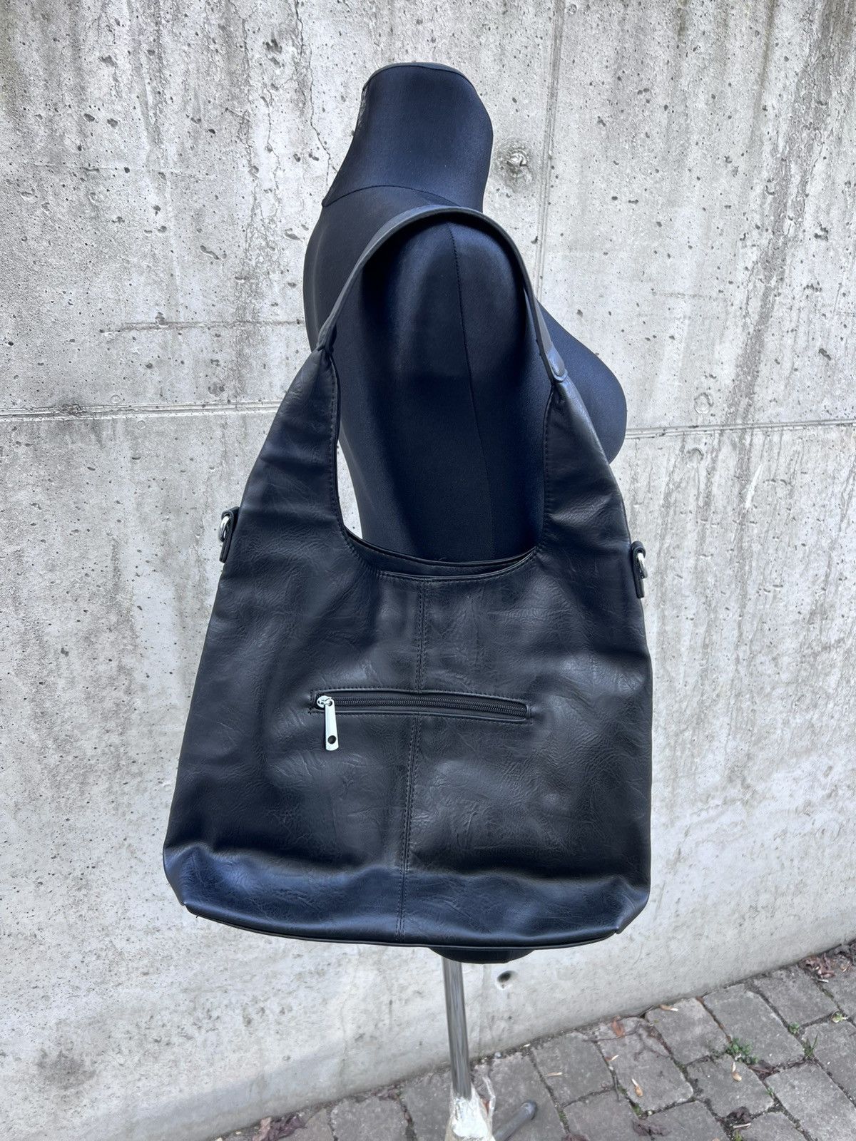 Rick Owens Double Zipper Avant Garde Shoulder Bag Size ONE SIZE - 6 Thumbnail