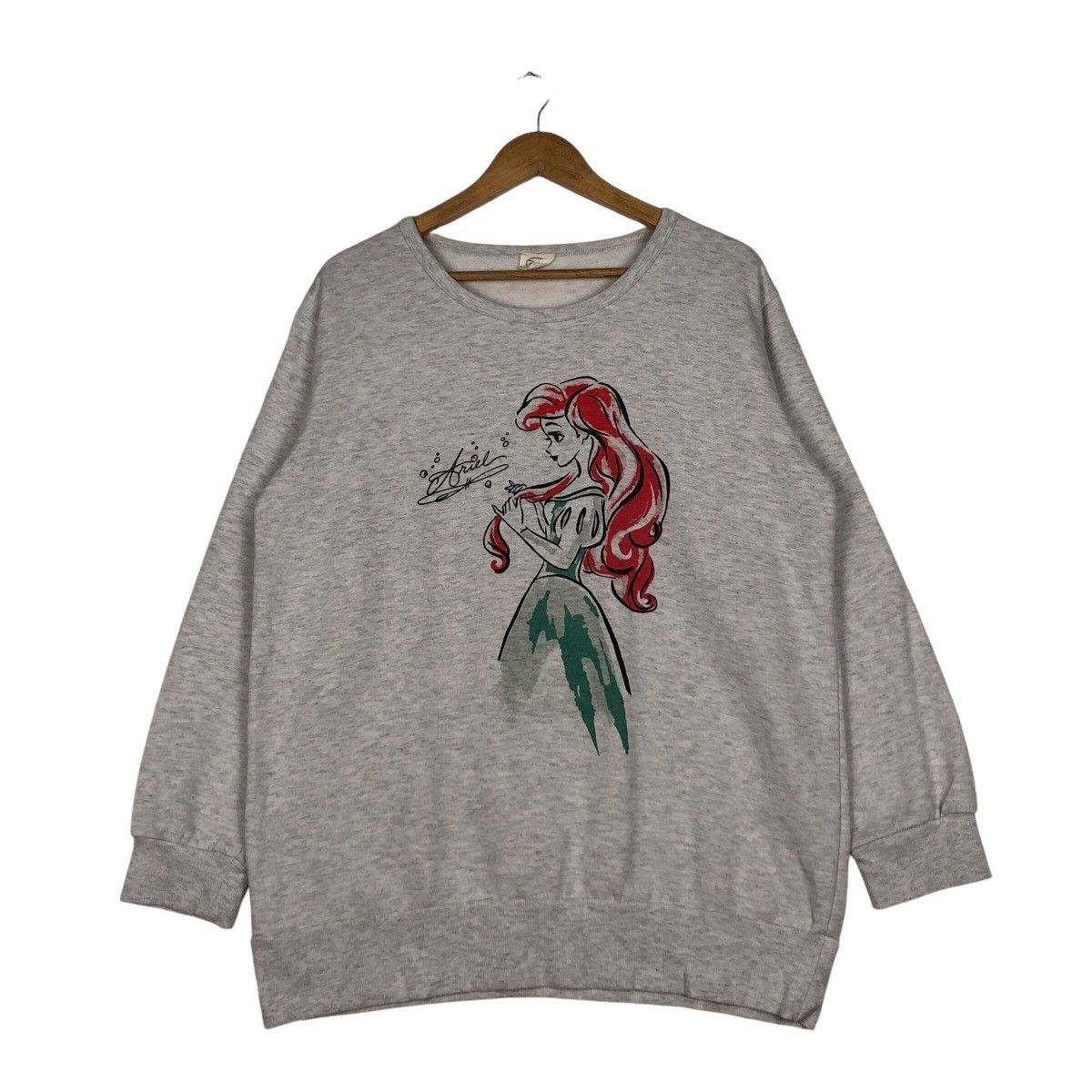 Disney × Vintage Vintage Disney Princess Ariel Character Sweatshirt Medium Size US M / EU 48-50 / 2 - 1 Thumbnail