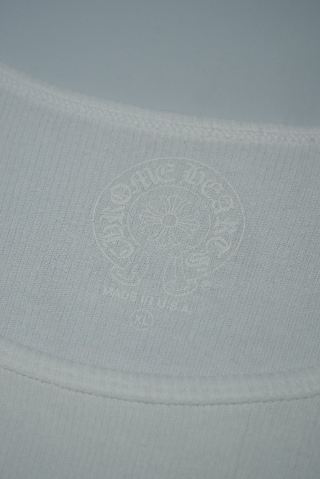 Chrome Hearts Chrome Hearts T-Bar Rib Tank Top Size US XL / EU 56 / 4 - 8 Thumbnail