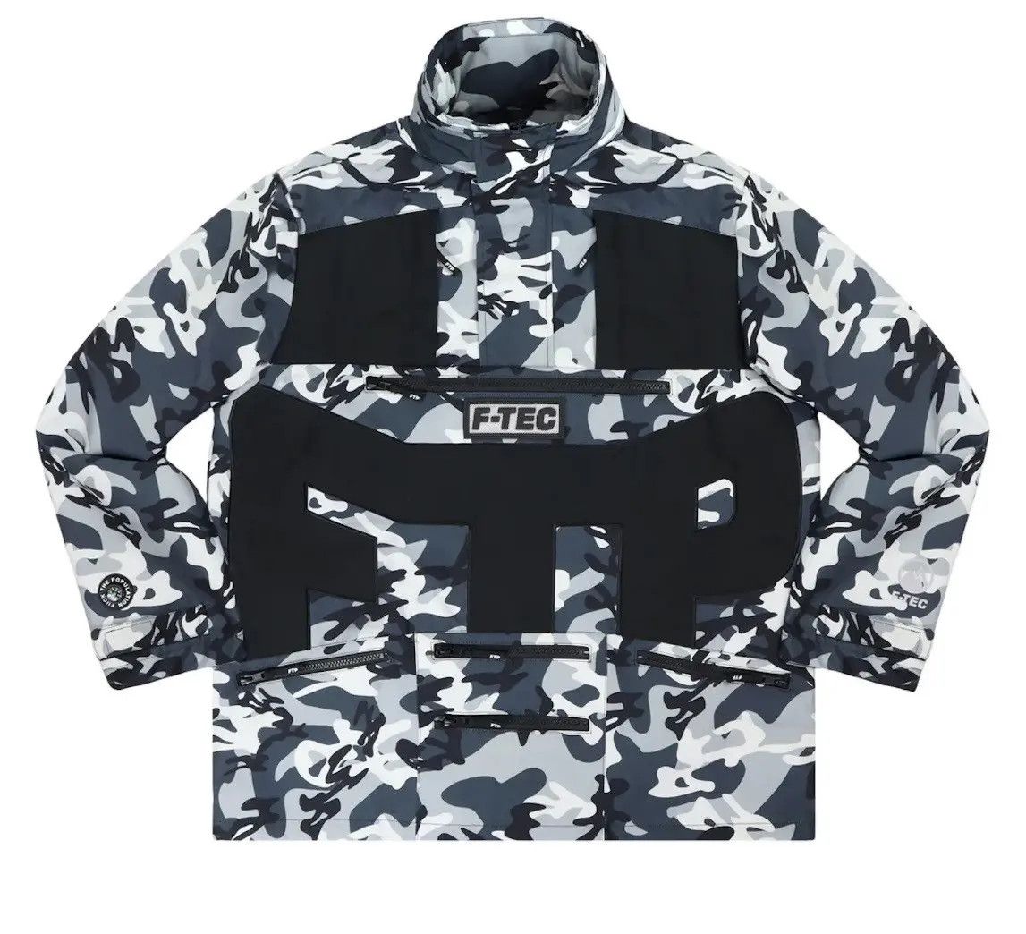 Fuck The Population FTP F-Tec Anorak Snow Camo - Medium Size US M / EU 48-50 / 2 - 2 Thumbnail