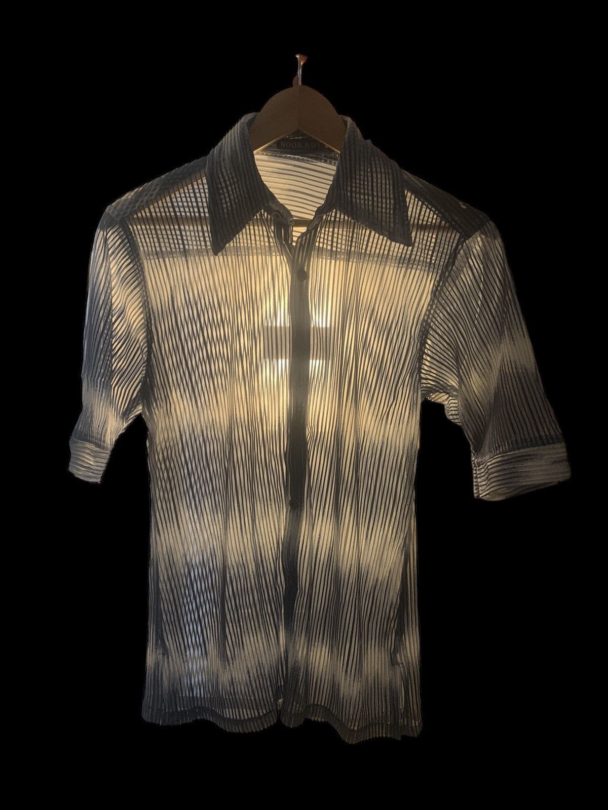 Other Vintage Japan Nookady Gradation mesh sheer shirt Size US M / EU 48-50 / 2 - 2 Thumbnail