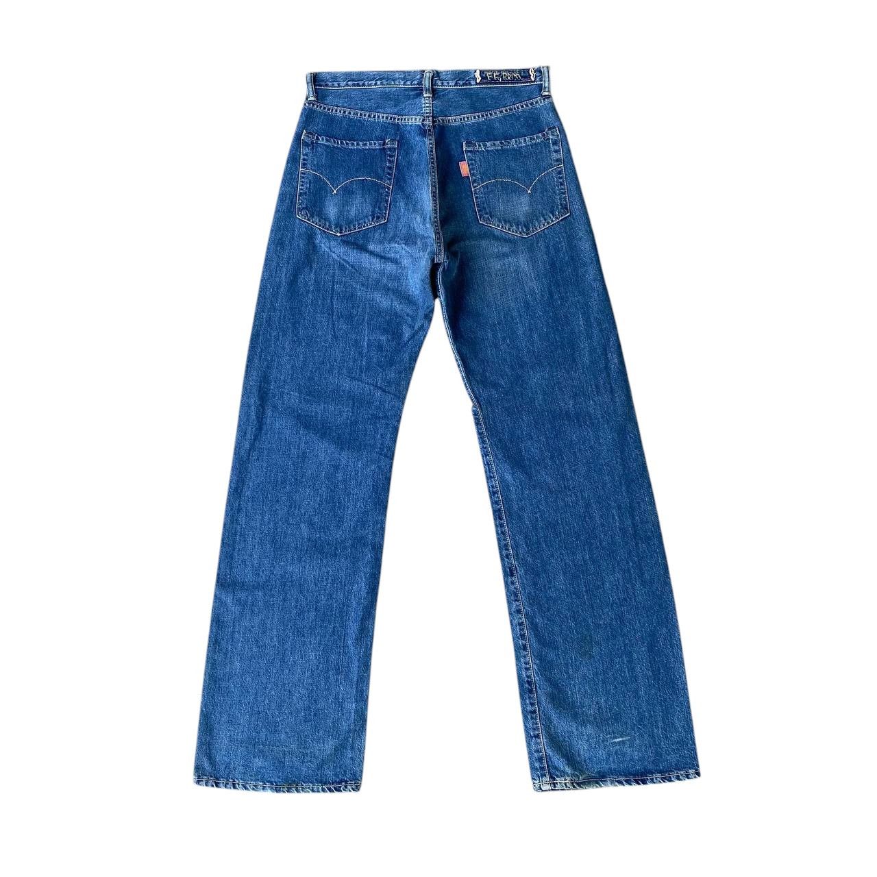 45rpm VINTAGE 90S 45RPM DENIM BLUEWASH STRAIGHT LEG Size US 30 / EU 46 - 5 Thumbnail