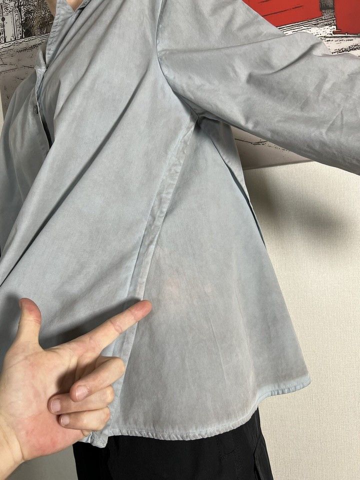 Rundholz Rundholz Woman's Shirt Blouse Cotton Gray Size L Size L / US 10 / IT 46 - 23 Thumbnail
