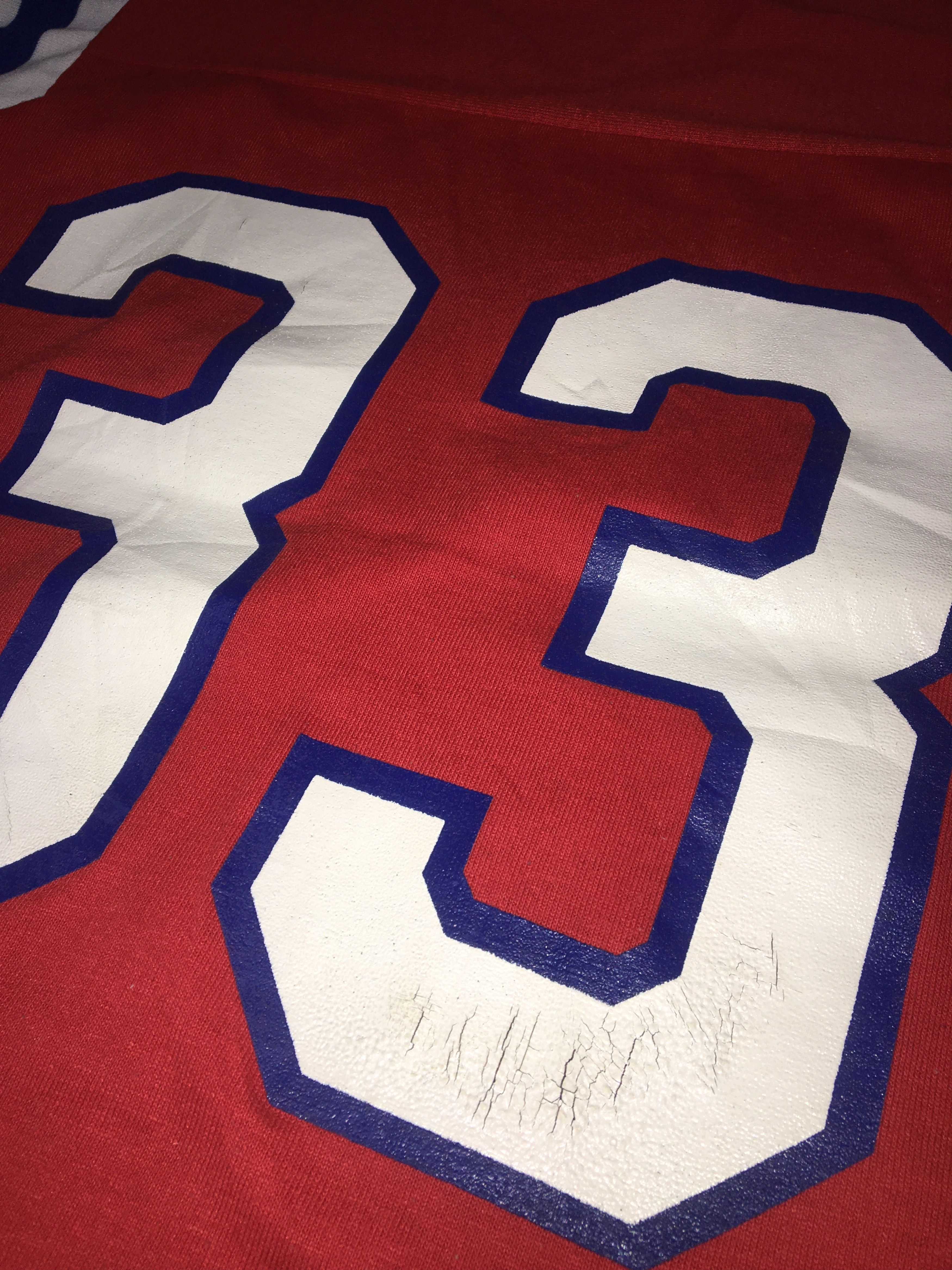 NFL Vintage NFL Rawlings Patriots 33 Tshirt Size US M / EU 48-50 / 2 - 5 Thumbnail