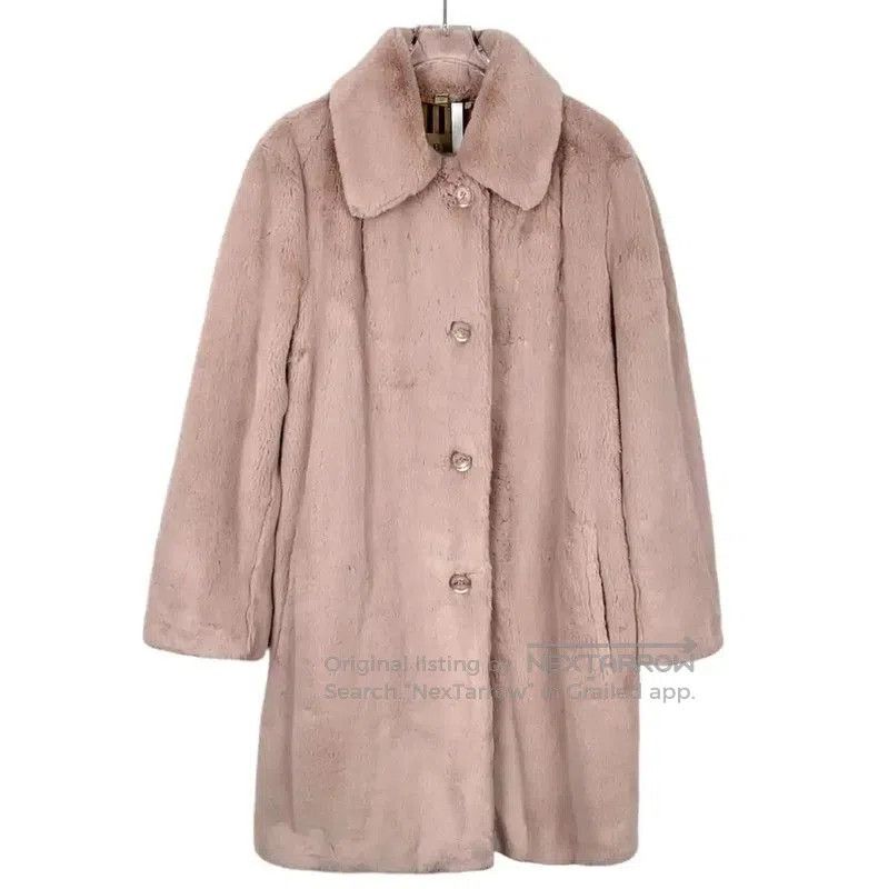 Burberry Burberry Pink Cotton Women's Coat. Size M / US 6-8 / IT 42-44 - 1 Thumbnail