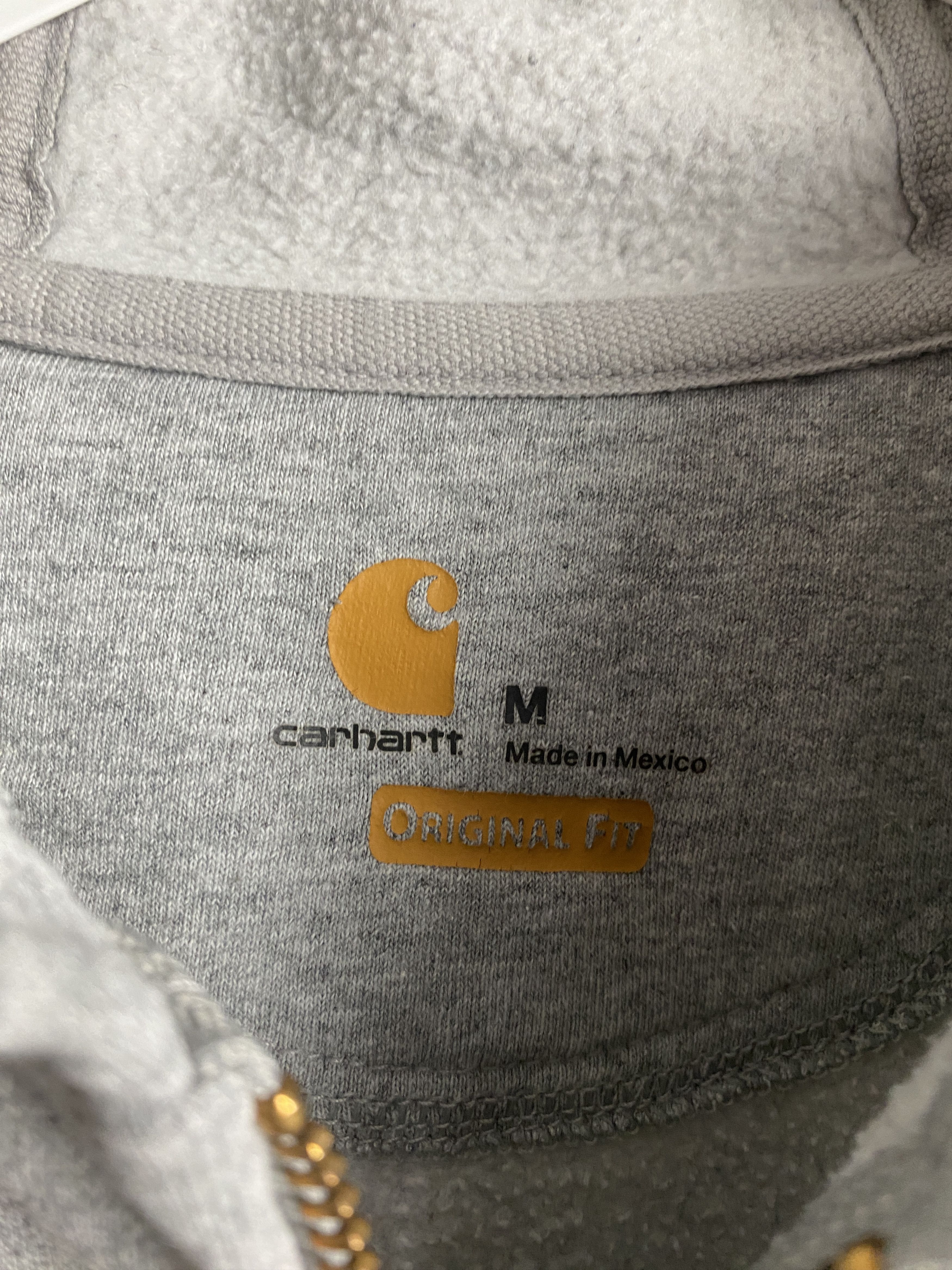 Carhartt Carhartt small logo zip-up hoodie heavy thick Size US M / EU 48-50 / 2 - 3 Thumbnail