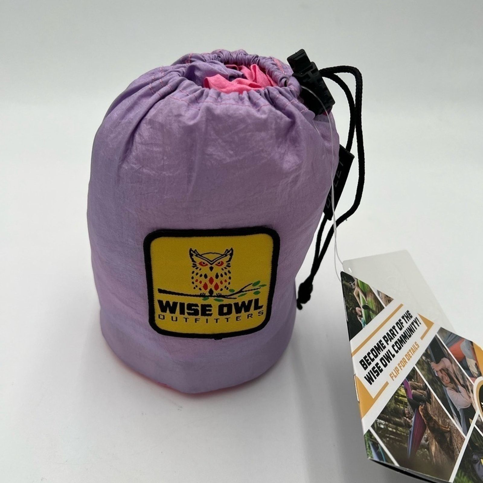 & Other Stories Wise Owl Outfitters Camping Hammock, Purple/Pink NWT Size ONE SIZE - 2 Thumbnail