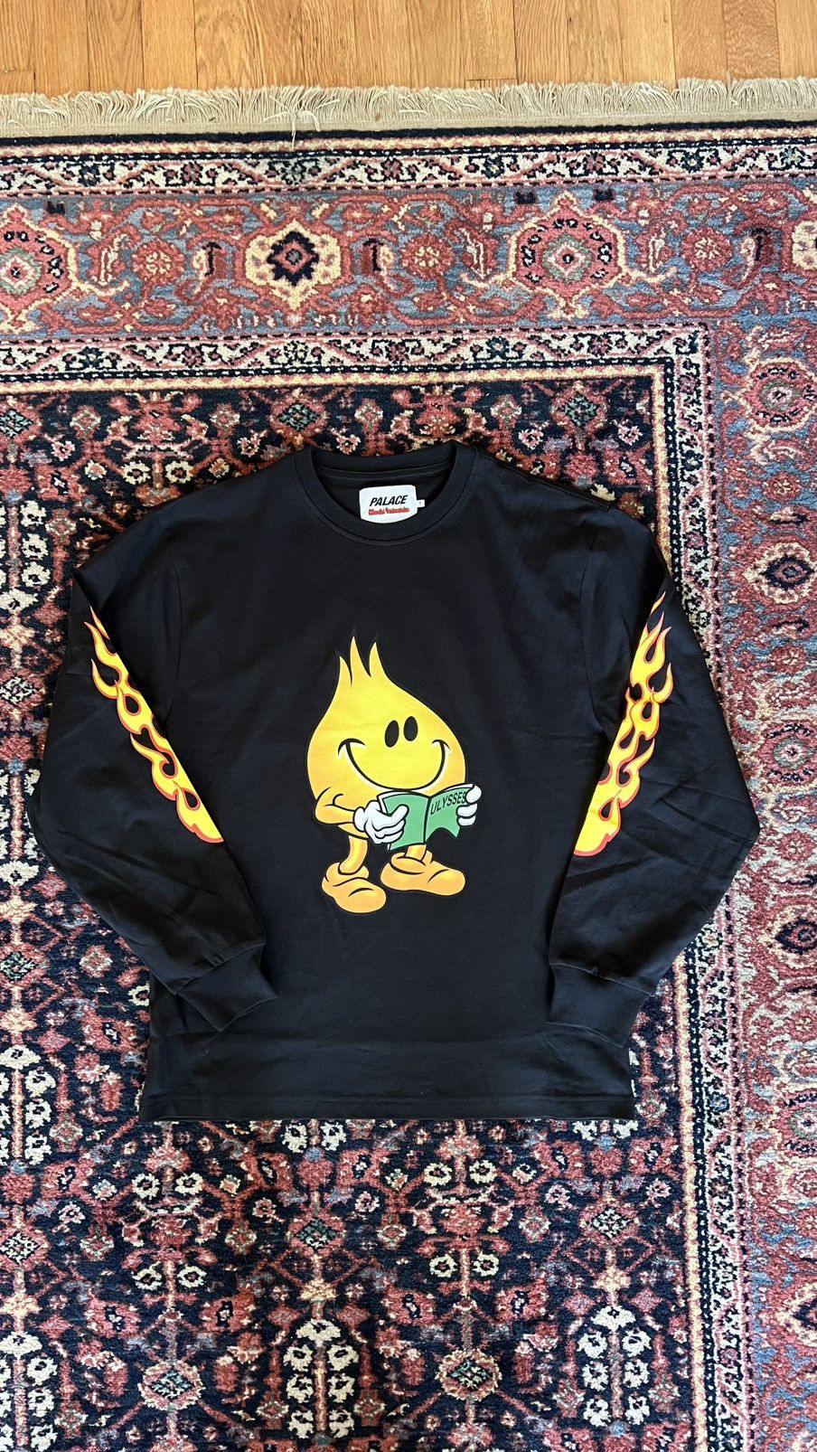 Palace Palace x World Industries Flameboy LS size Small | Grailed