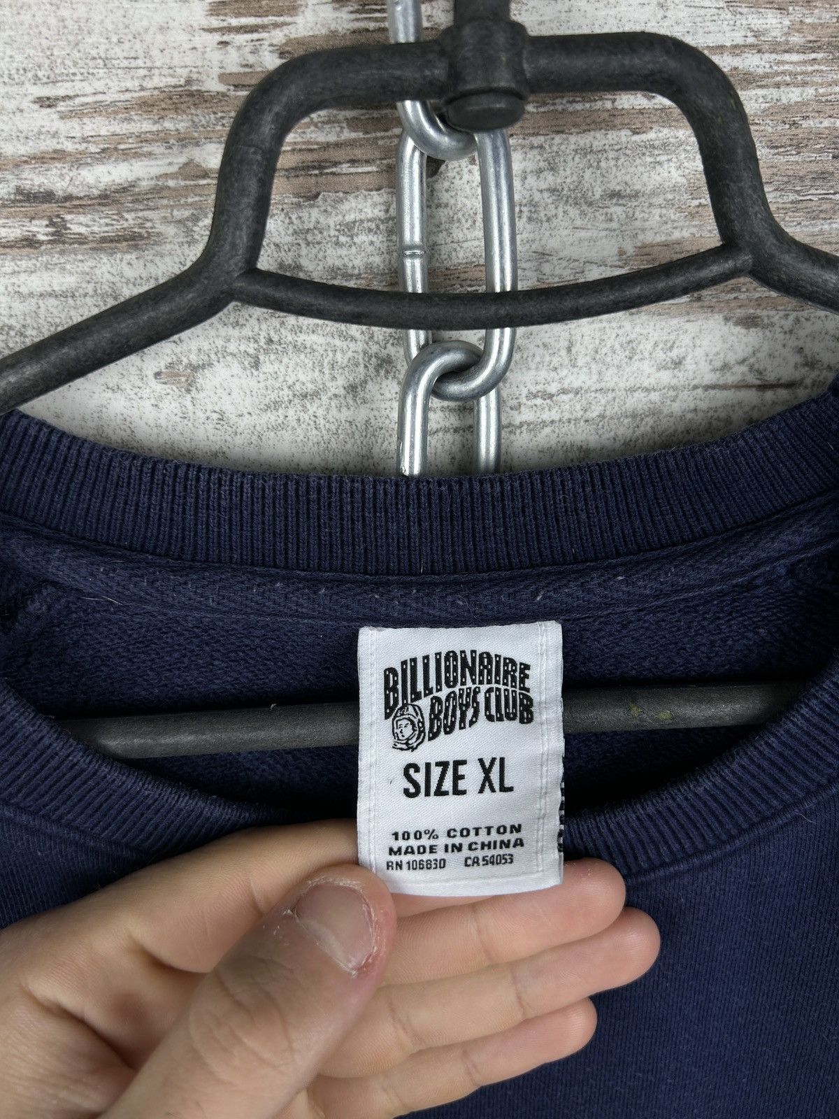 Billionaire Boys Club Mens Vintage Billionaire Boys Club sweatshirt big logo y2k Size US XL / EU 56 / 4 - 6 Thumbnail