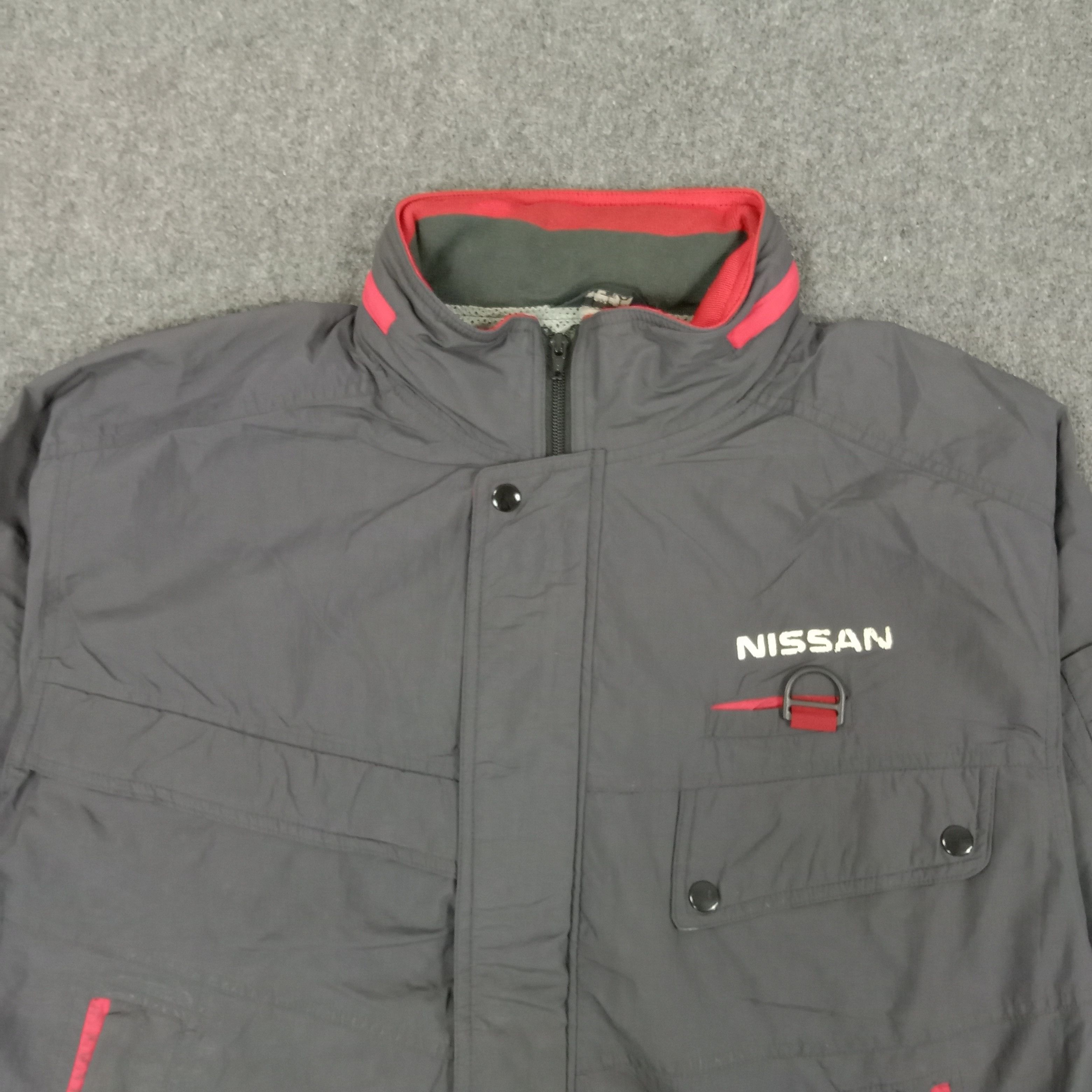 Japanese Brand × Vintage Nissan Japanese Motorsports Racing Team Jacket Size US XL / EU 56 / 4 - 4 Thumbnail